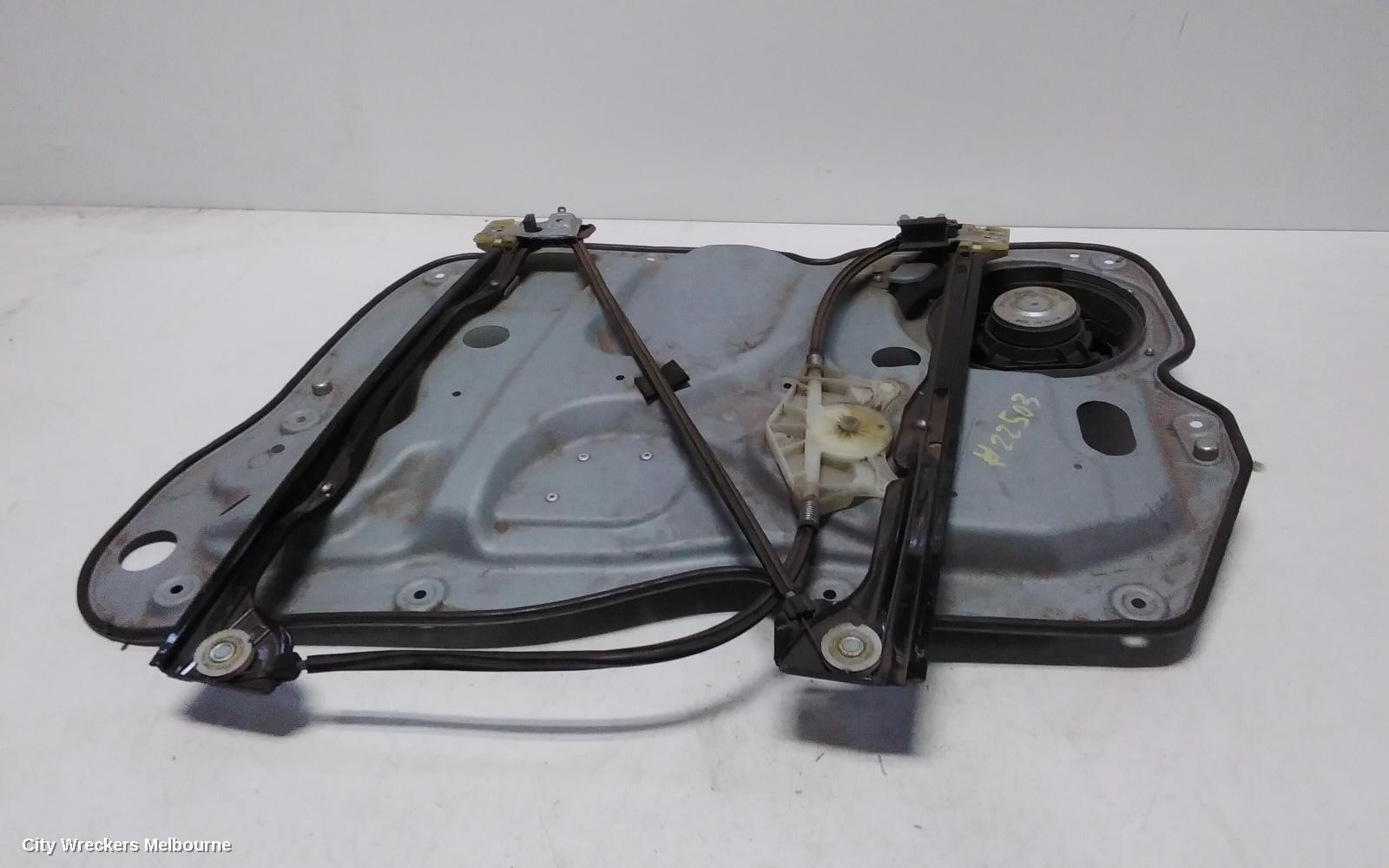 VOLKSWAGEN CADDY LEFT FRONT WINDOW REG/MOTOR, 2K, POWER, 12/2004 - 06/2015