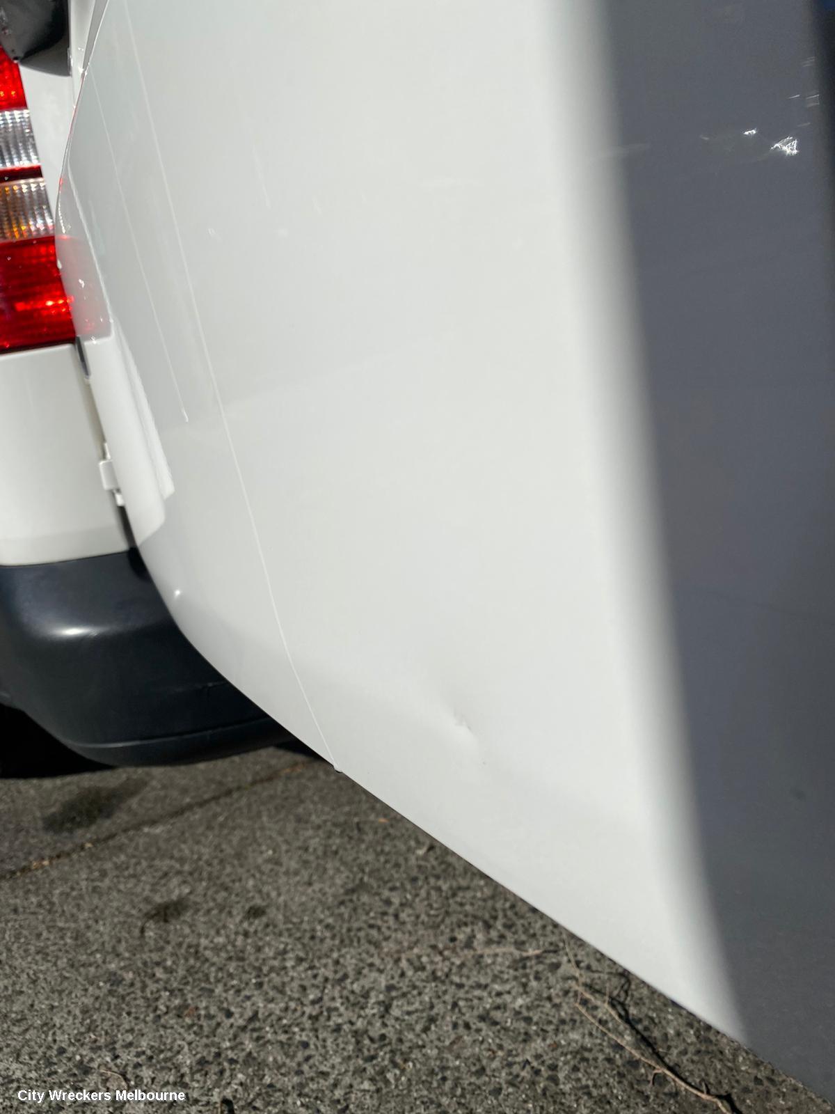 VOLKSWAGEN CADDY RIGHT REAR DOOR, 2K, LWB VAN, W/O WINDOW TYPE, 12/2004 - 06/2015