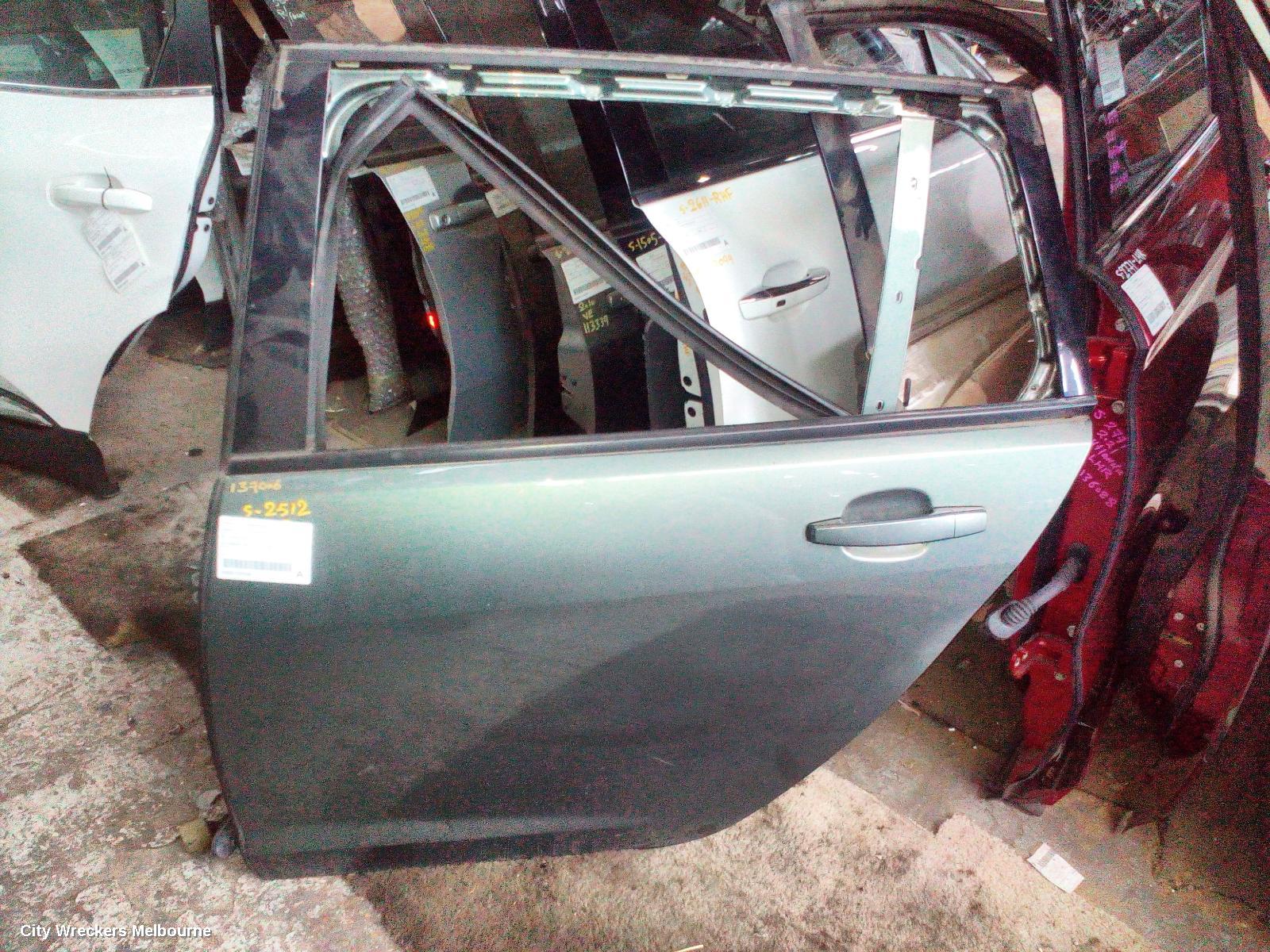 HOLDEN COMMODORE LEFT REAR DOOR/SLIDING, VF, WAGON, 05/2013 - 12/2017