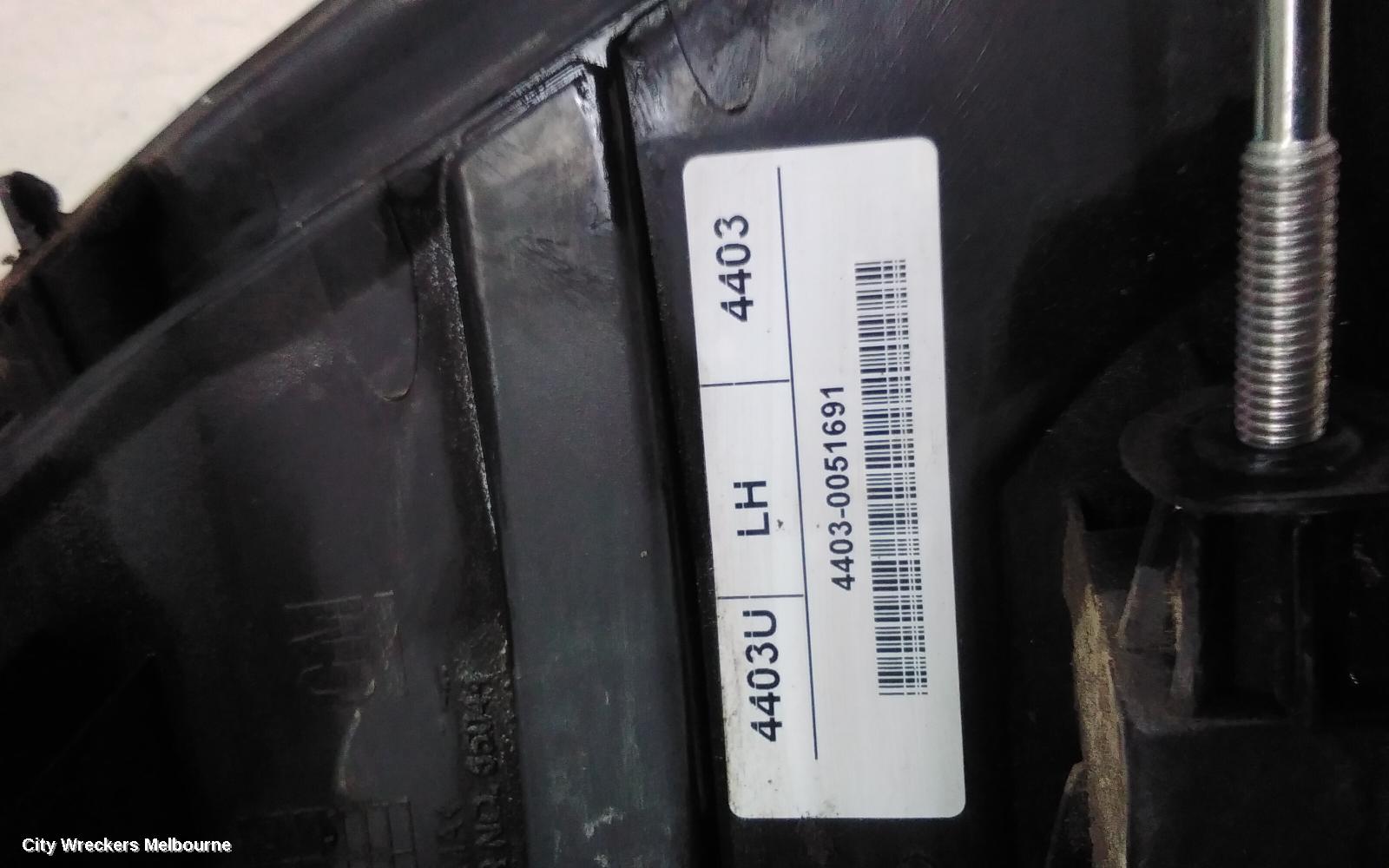 HOLDEN COMMODORE LEFT TAILLIGHT, VF, WAGON, EVOKE/SV6/SS/INTERNATIONAL/SS-V/CALAIS/CALAIS-V/HSV CLUBSPORT, 05/2013 - 12/2017