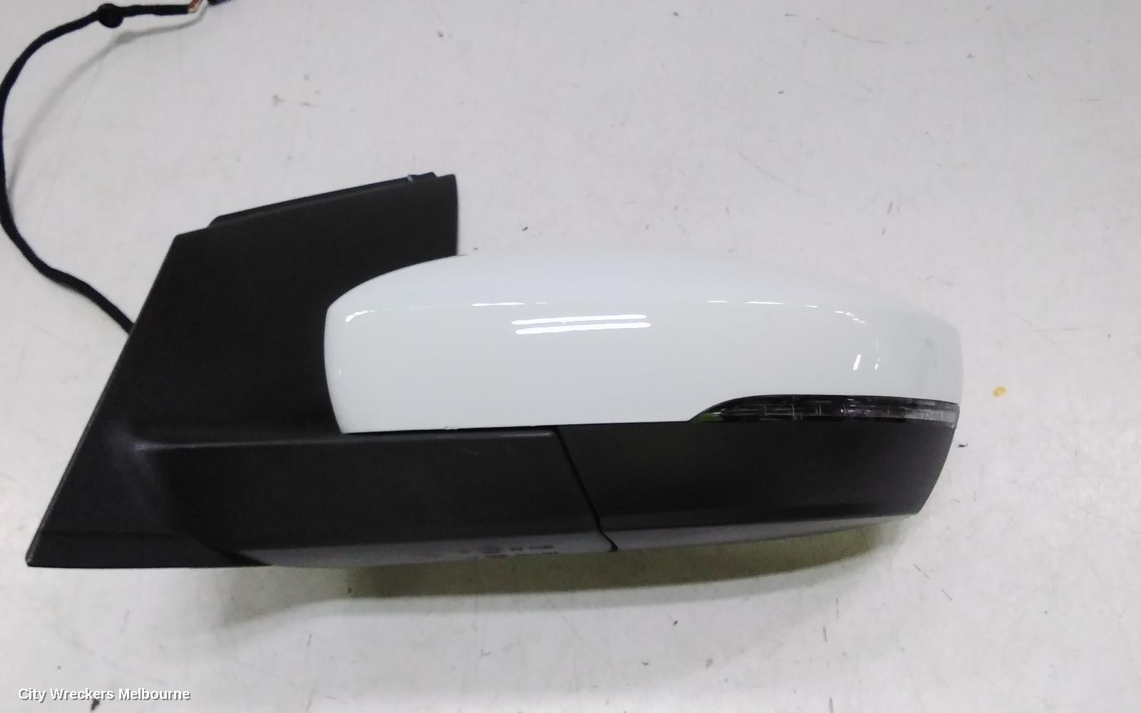 VOLKSWAGEN POLO LEFT DOOR MIRROR, 6R, HEATED TYPE, 05/2014 - 09/2017