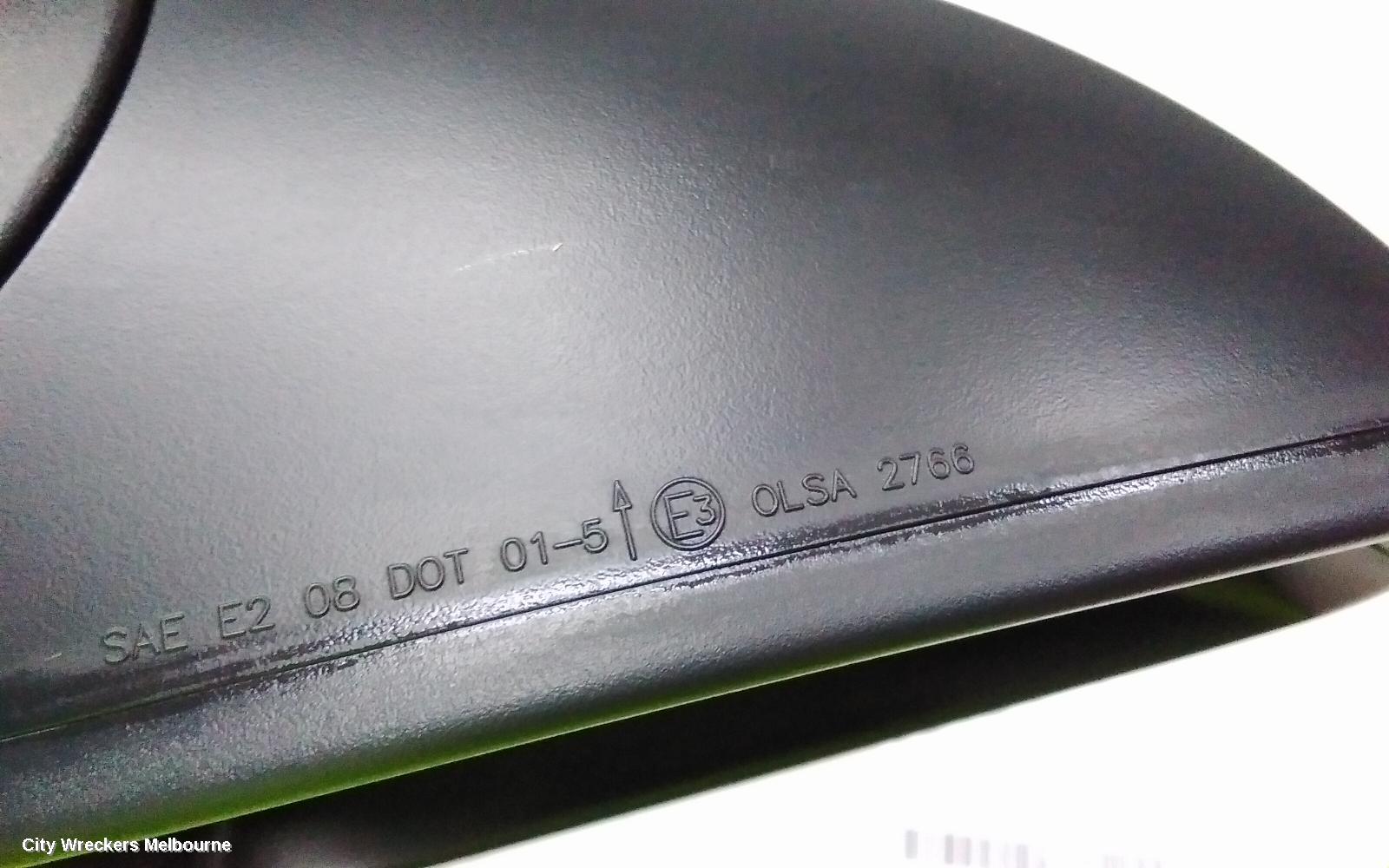VOLKSWAGEN POLO LEFT DOOR MIRROR, 6R, HEATED TYPE, 05/2014 - 09/2017