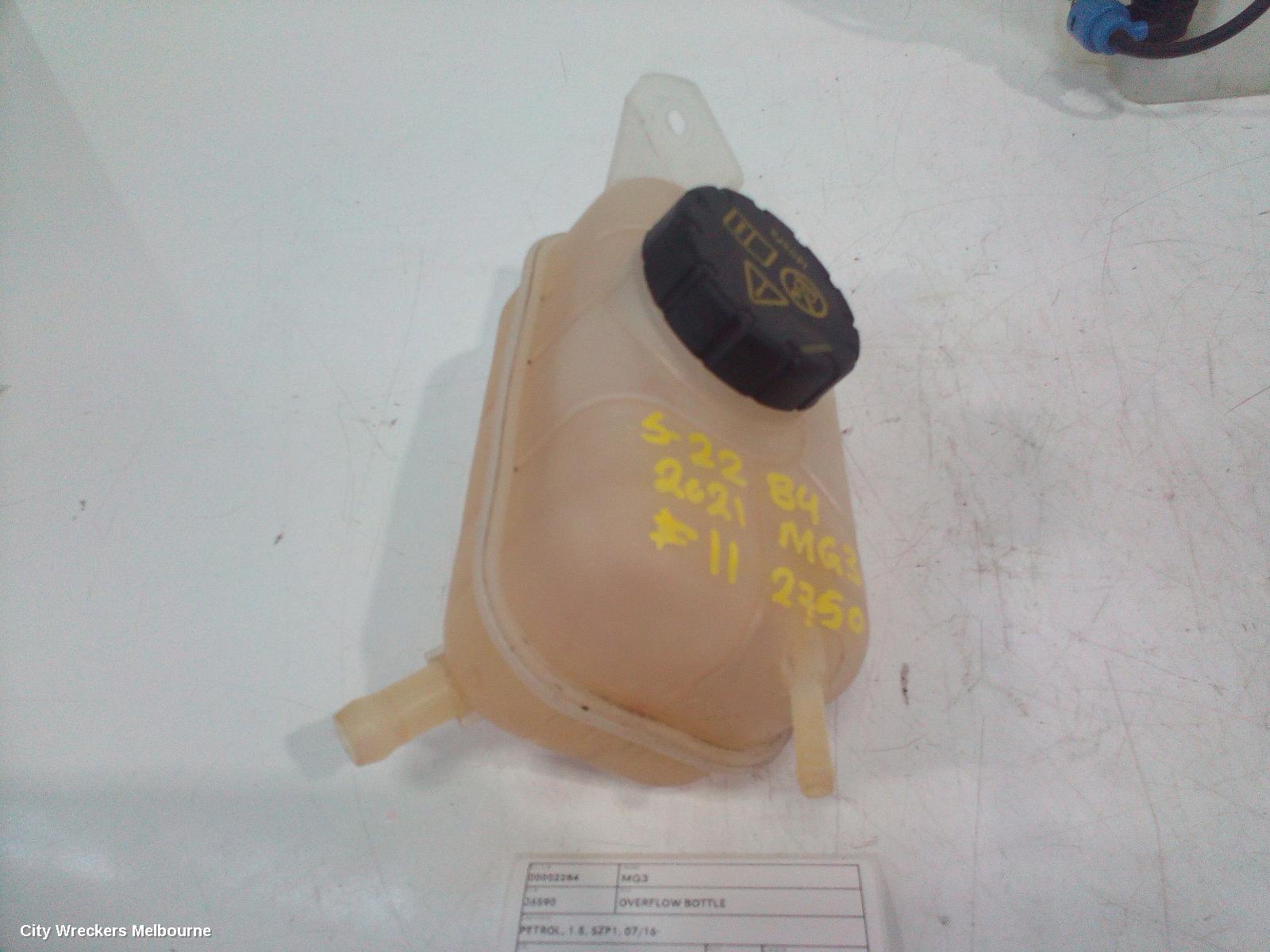 MG MG3 OVERFLOW BOTTLE, PETROL, 1.5, SZP1, 07/2016 ONWARDS