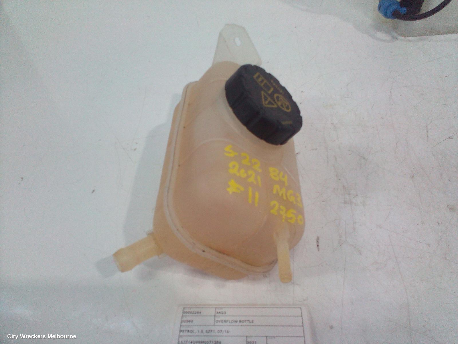 MG MG3 OVERFLOW BOTTLE, PETROL, 1.5, SZP1, 07/2016 ONWARDS