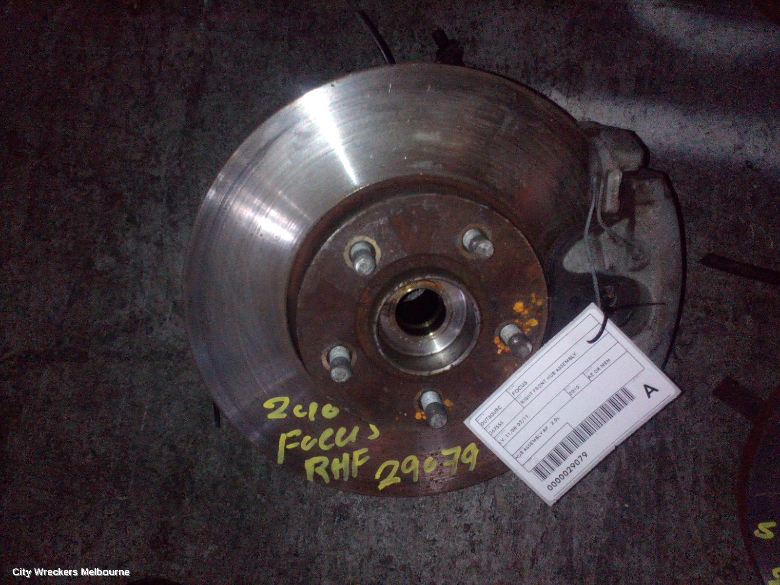 FORD FOCUS RIGHT FRONT HUB ASSEMBLY, LV, 11/2008 - 07/2011