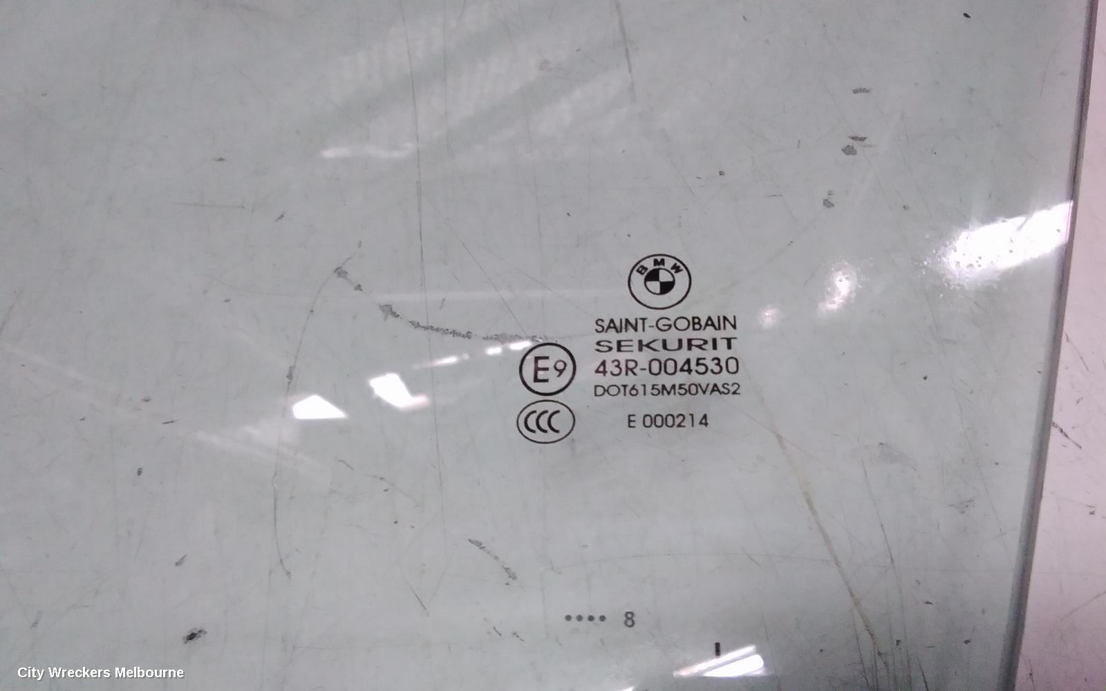 BMW X5 LEFT FRONT DOOR WINDOW, E70, 12/2006 - 08/2013