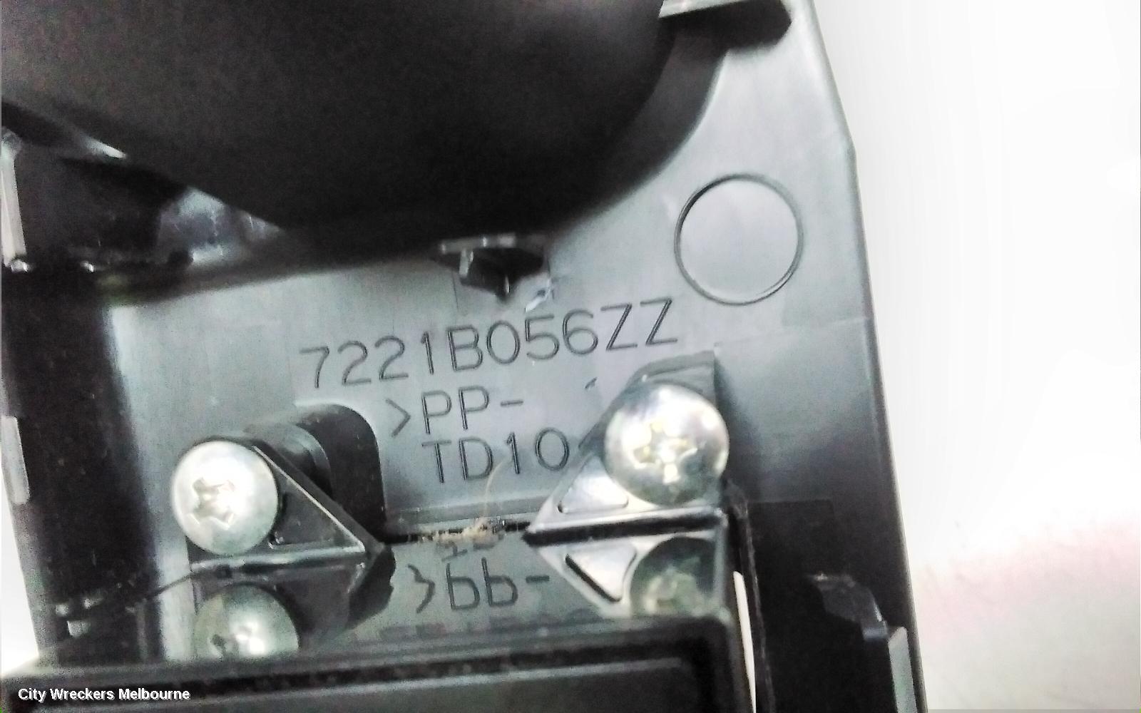 MITSUBISHI ASX PWR DR WIND SWITCH, RH FRONT (MASTER SWITCH), XA-XB, 05/2010 - 06/2013