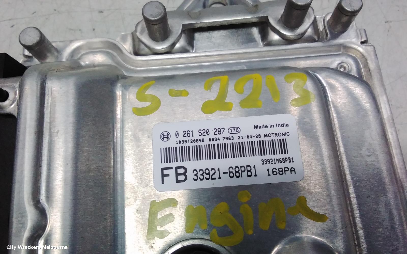 SUZUKI BALENO ECU, ENGINE ECU, 1.4, K14B, AUTO T/M, ECU ONLY, EW, 04/2016 - 12/2022