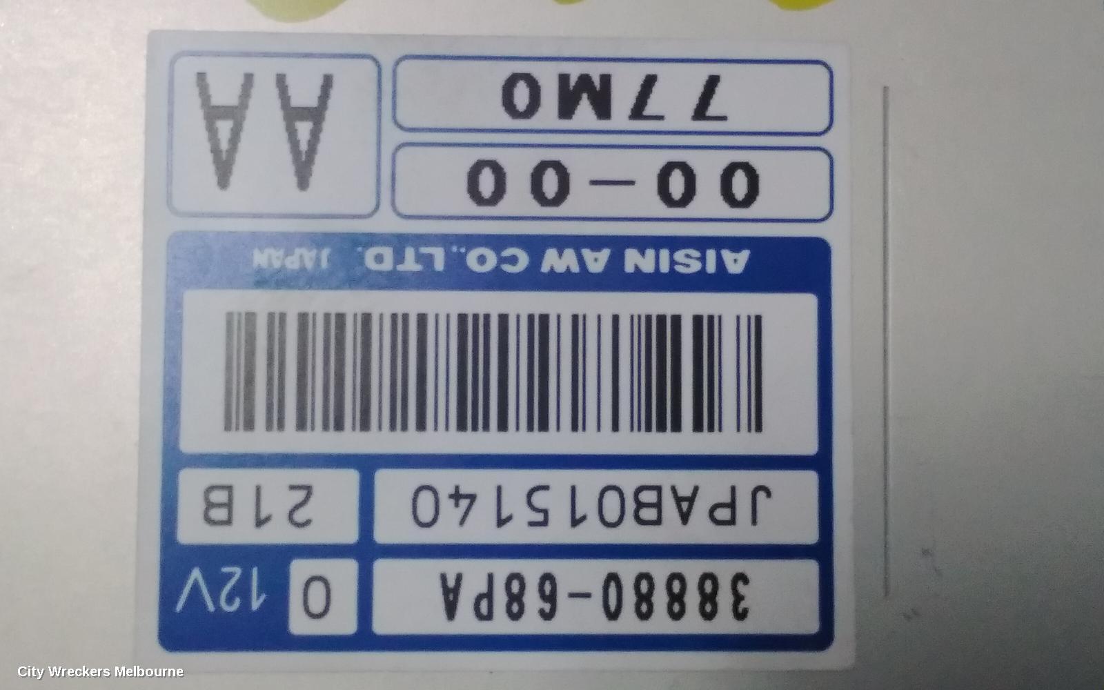 SUZUKI BALENO AIRBAG MODULE/SENSOR, MODULE, EW, 04/2016 - 12/2022