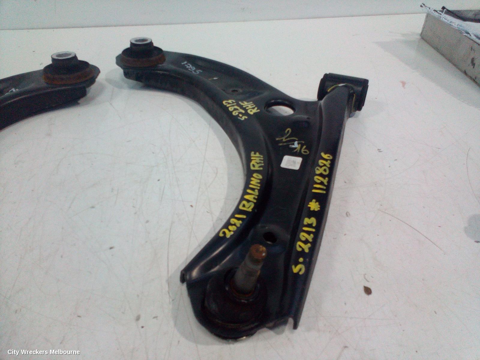 SUZUKI BALENO RIGHT FRONT LOWER CONTROL ARM, EW, 04/2016 - 12/2022