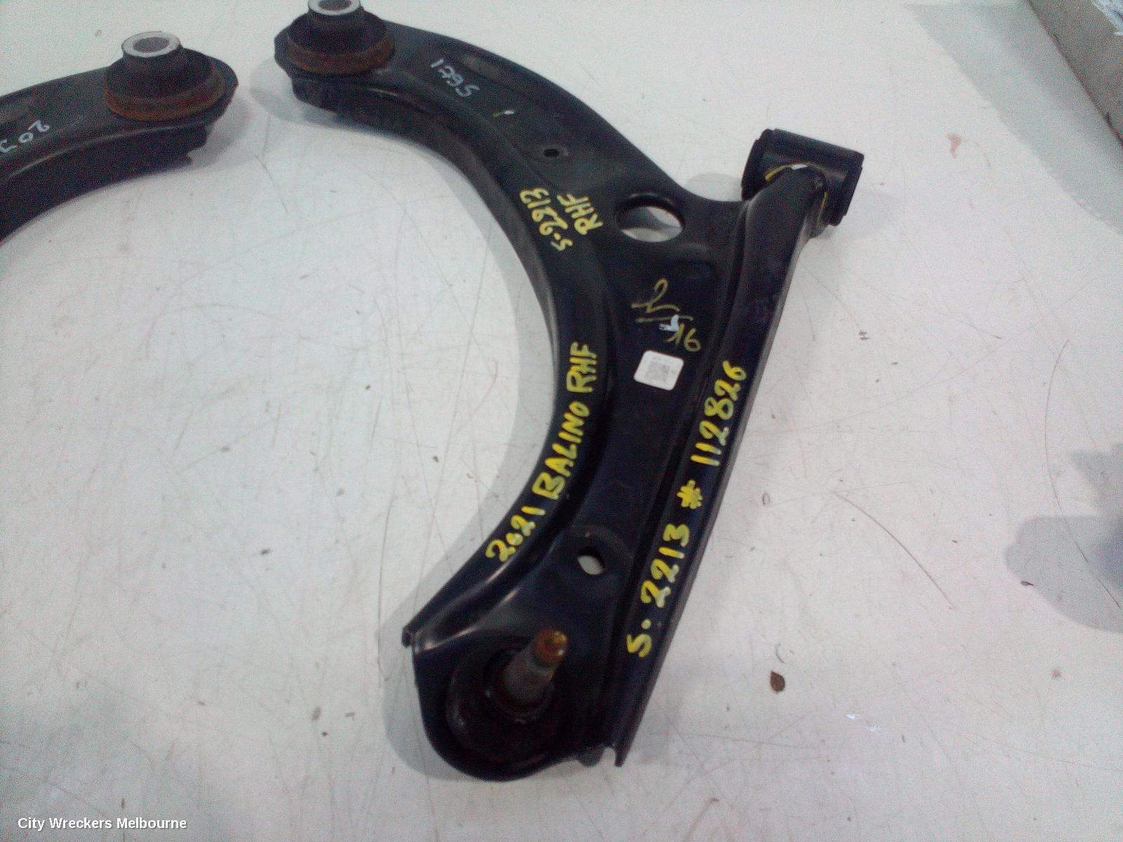 SUZUKI BALENO RIGHT FRONT LOWER CONTROL ARM, EW, 04/2016 - 12/2022