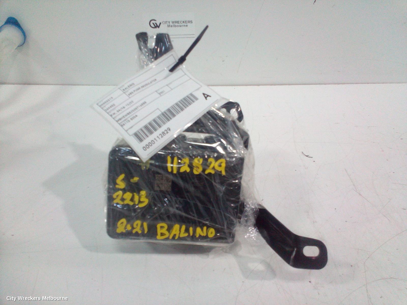 SUZUKI BALENO ABS PUMP/MODULATOR, EW, 04/2016 - 12/2022