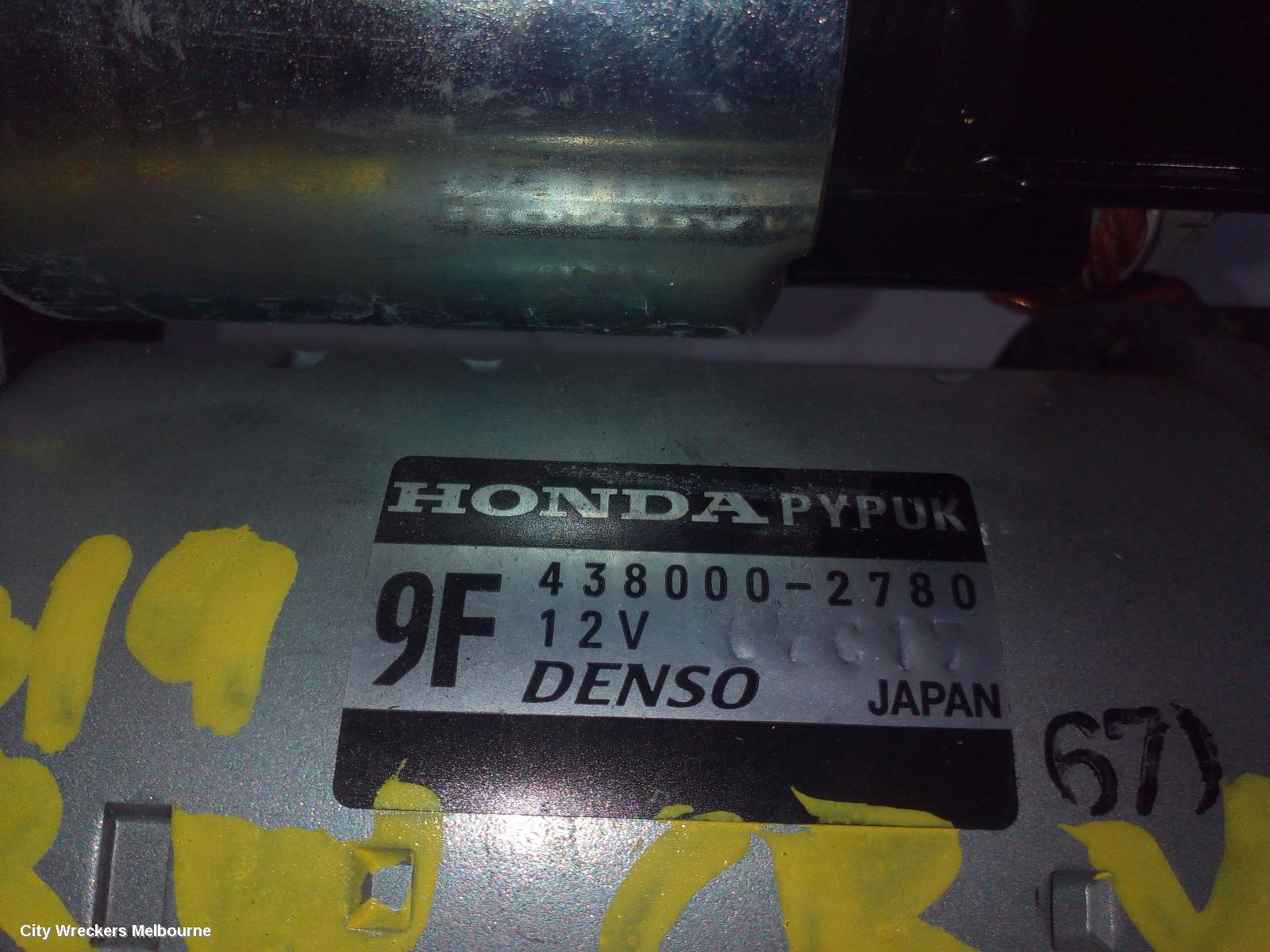 HONDA CRV STARTER, PETROL, 1.5, TURBO, RW, 05/2017 - 08/2023