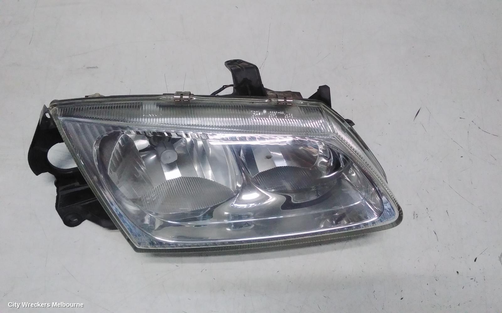 NISSAN PULSAR RIGHT HEADLAMP, N16, HATCH, SEPARATE H/LAMP + C/LIGHT, 06/2001 - 07/2003