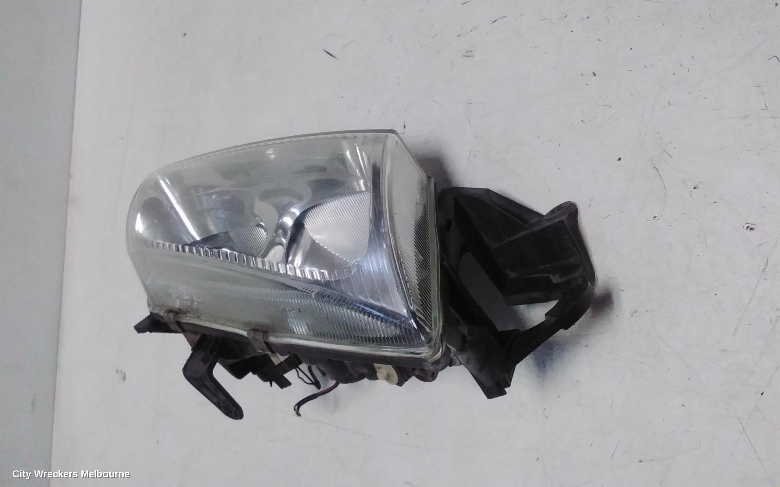 NISSAN PULSAR RIGHT HEADLAMP, N16, HATCH, SEPARATE H/LAMP + C/LIGHT, 06/2001 - 07/2003
