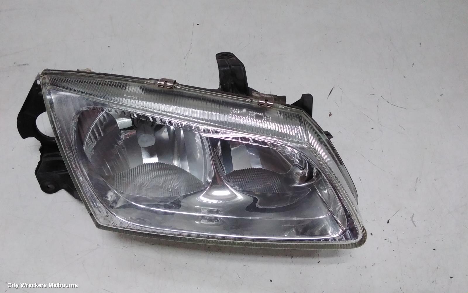 NISSAN PULSAR RIGHT HEADLAMP, N16, HATCH, SEPARATE H/LAMP + C/LIGHT, 06/2001 - 07/2003