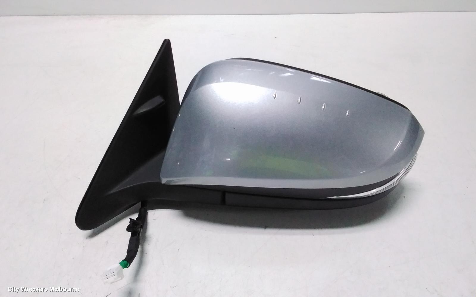 TOYOTA KLUGER LEFT DOOR MIRROR, GSU50/GSU55, GX/GXL, NON HEATED, NON MEMORY FUNCTION & NON BLIND SPOT, 12/2013 - 10/2016