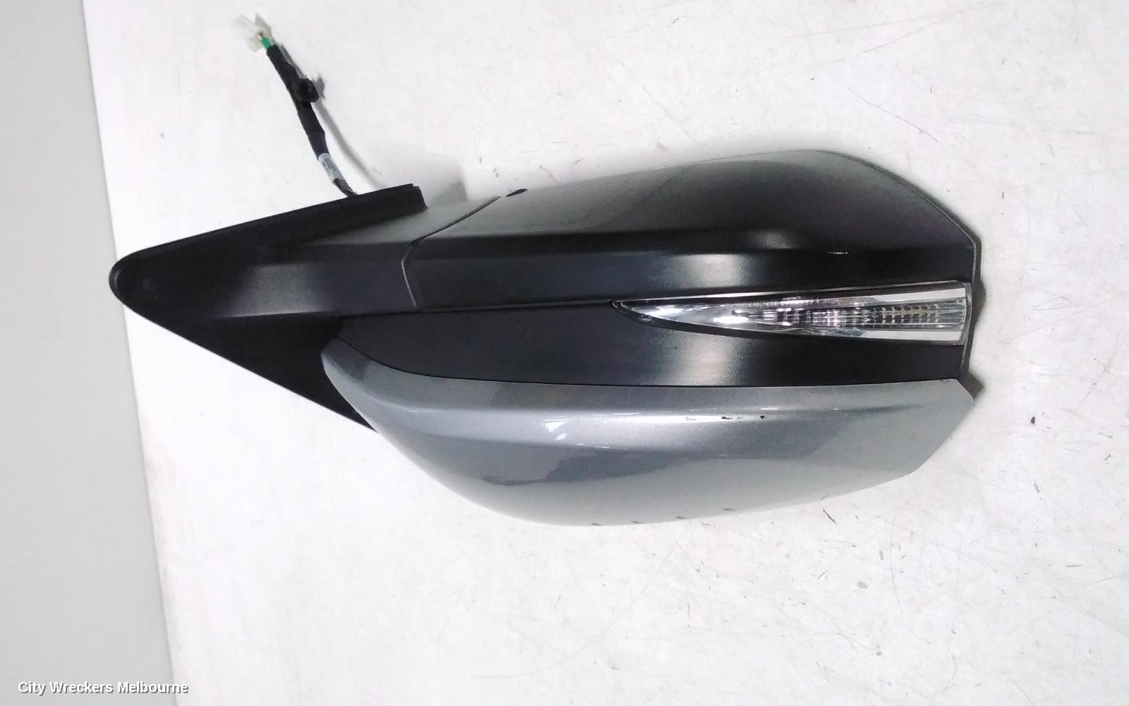 TOYOTA KLUGER RIGHT DOOR MIRROR, GSU50/GSU55, GX/GXL, NON HEATED, NON MEMORY FUNCTION & NON BLIND SPOT, 12/2013 - 10/2016