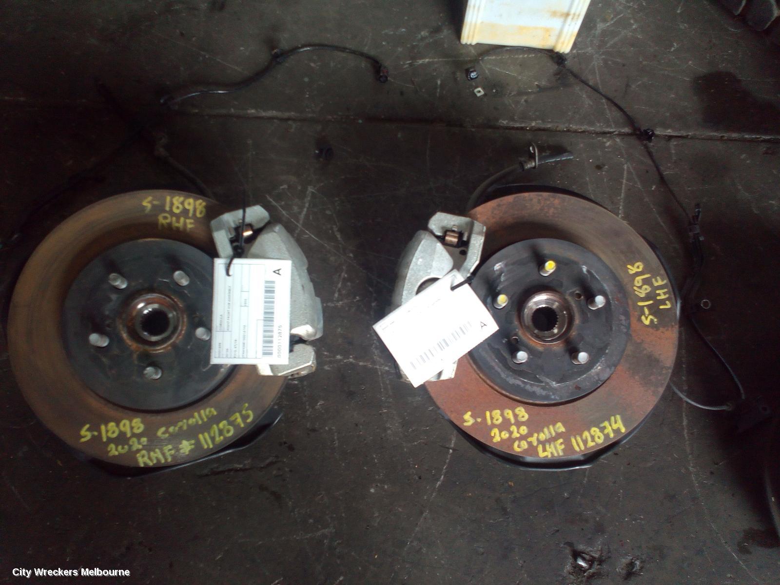 TOYOTA COROLLA RIGHT FRONT HUB ASSEMBLY, E210, 07/2018 ONWARDS