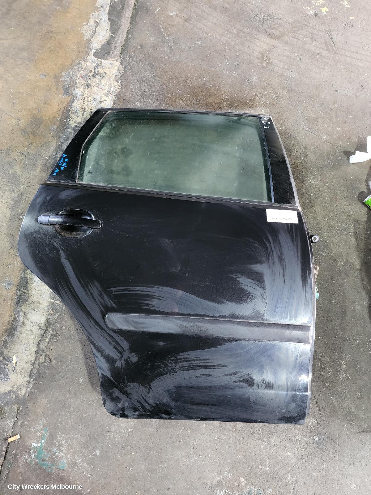 VOLKSWAGEN GOLF RIGHT REAR DOOR, GEN 4, 5DR HATCH, 09/1998 - 06/2004