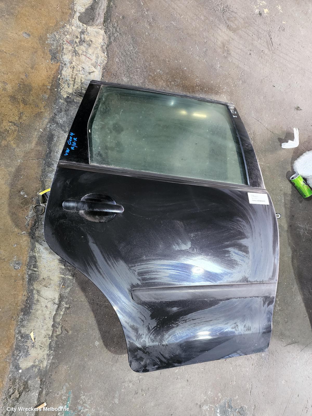 VOLKSWAGEN GOLF RIGHT REAR DOOR, GEN 4, 5DR HATCH, 09/1998 - 06/2004