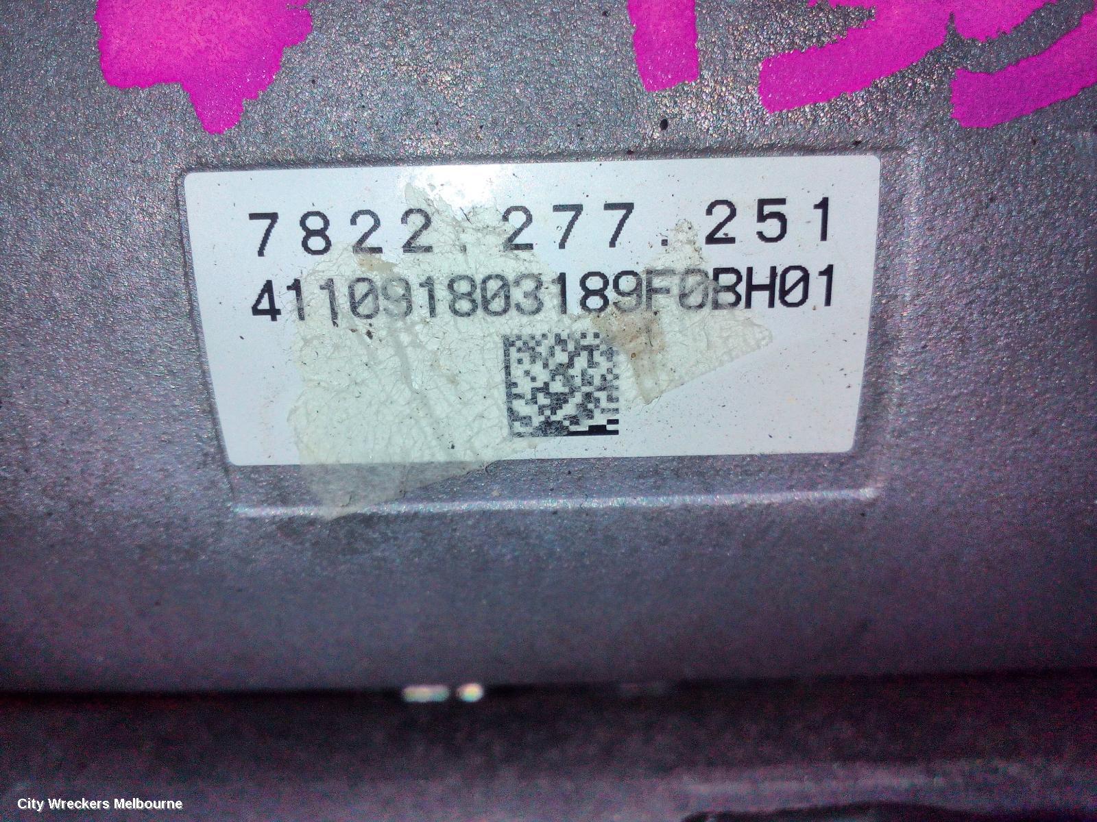 JEEP CHEROKEE STEERING BOX/RACK, KL, 2.4/3.2, PETROL, 04/2018 - 11/2022