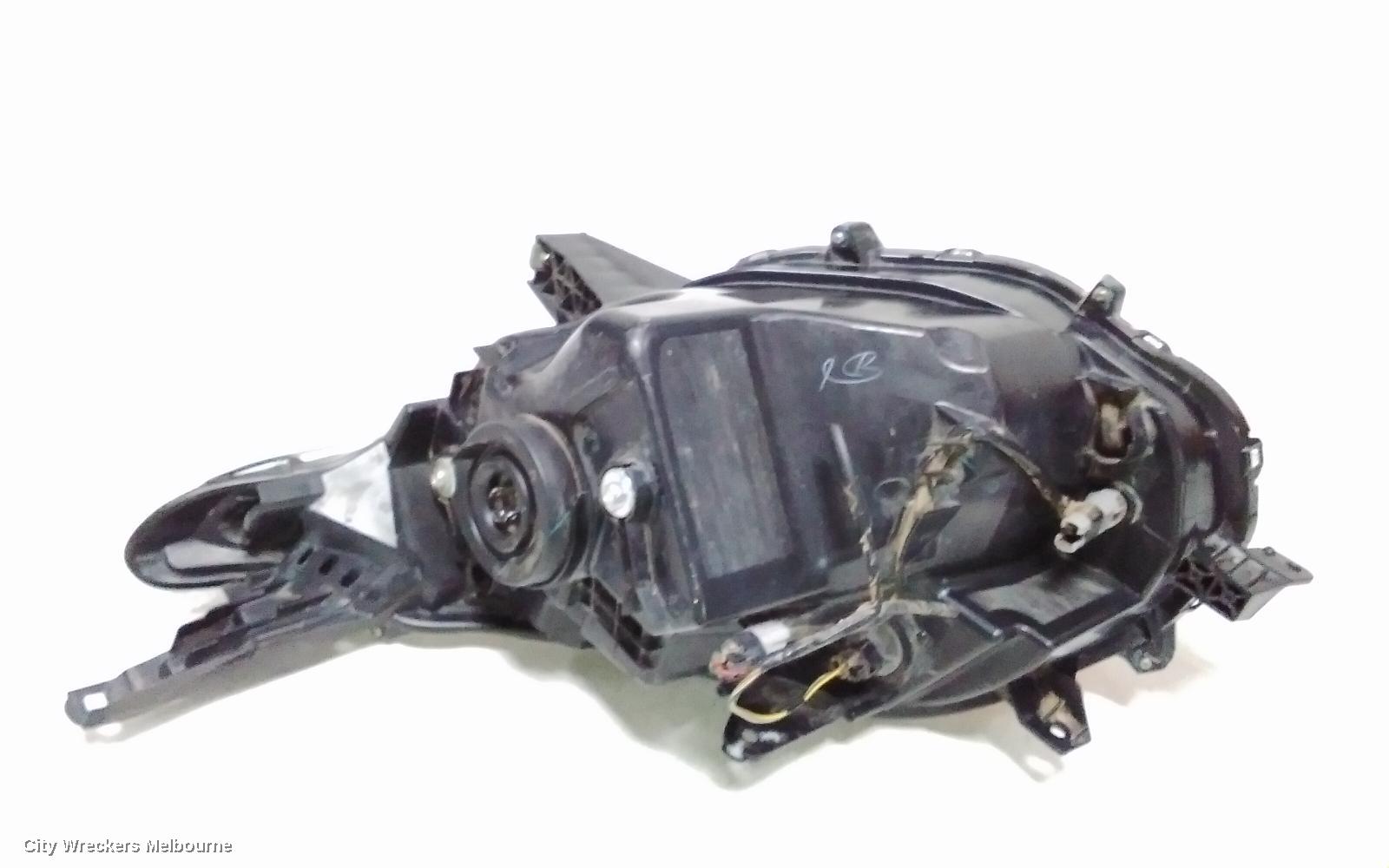 MITSUBISHI TRITON RIGHT HEADLAMP, MQ, HALOGEN TYPE, CLEAR INSERT, 03/2015 - 10/2018