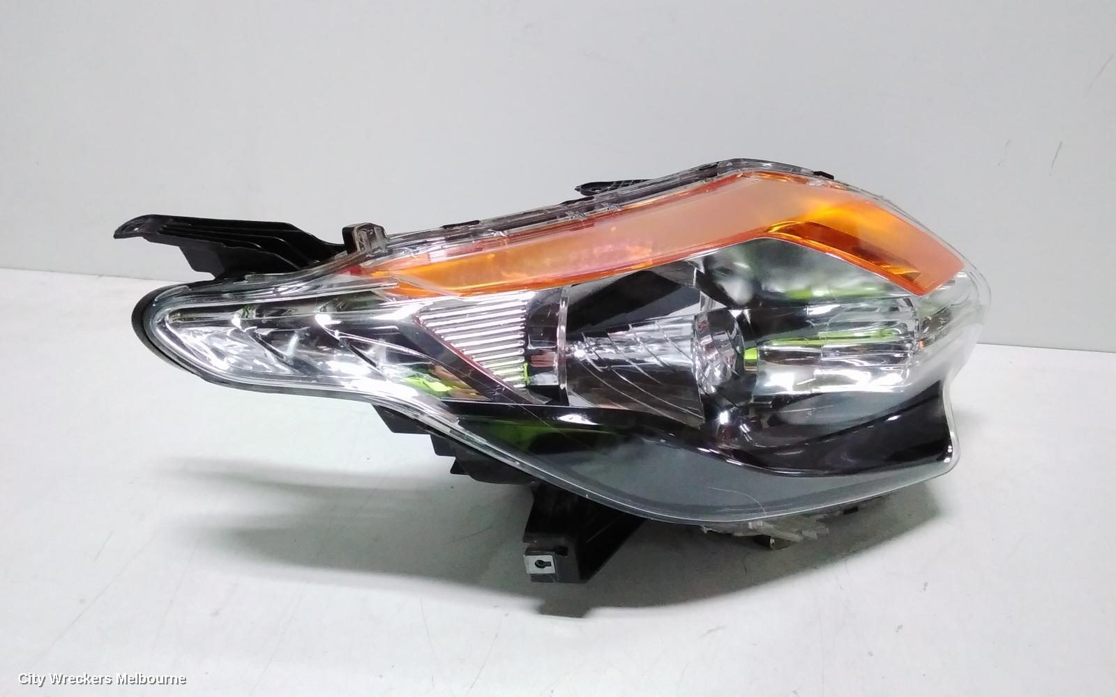 MITSUBISHI TRITON RIGHT HEADLAMP, MQ, HALOGEN TYPE, CLEAR INSERT, 03/2015 - 10/2018