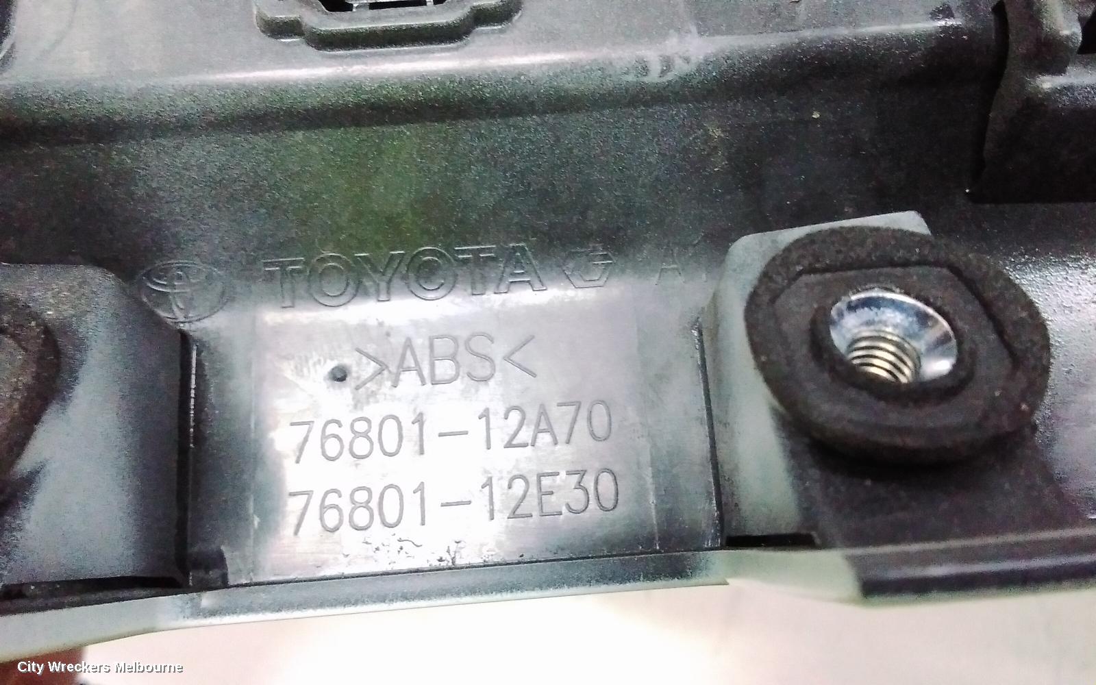 TOYOTA COROLLA REAR GARNISH, BOOTLID GARNISH (LOWER), E210, SEDAN, SX/ZR, 09/2019 ONWARDS