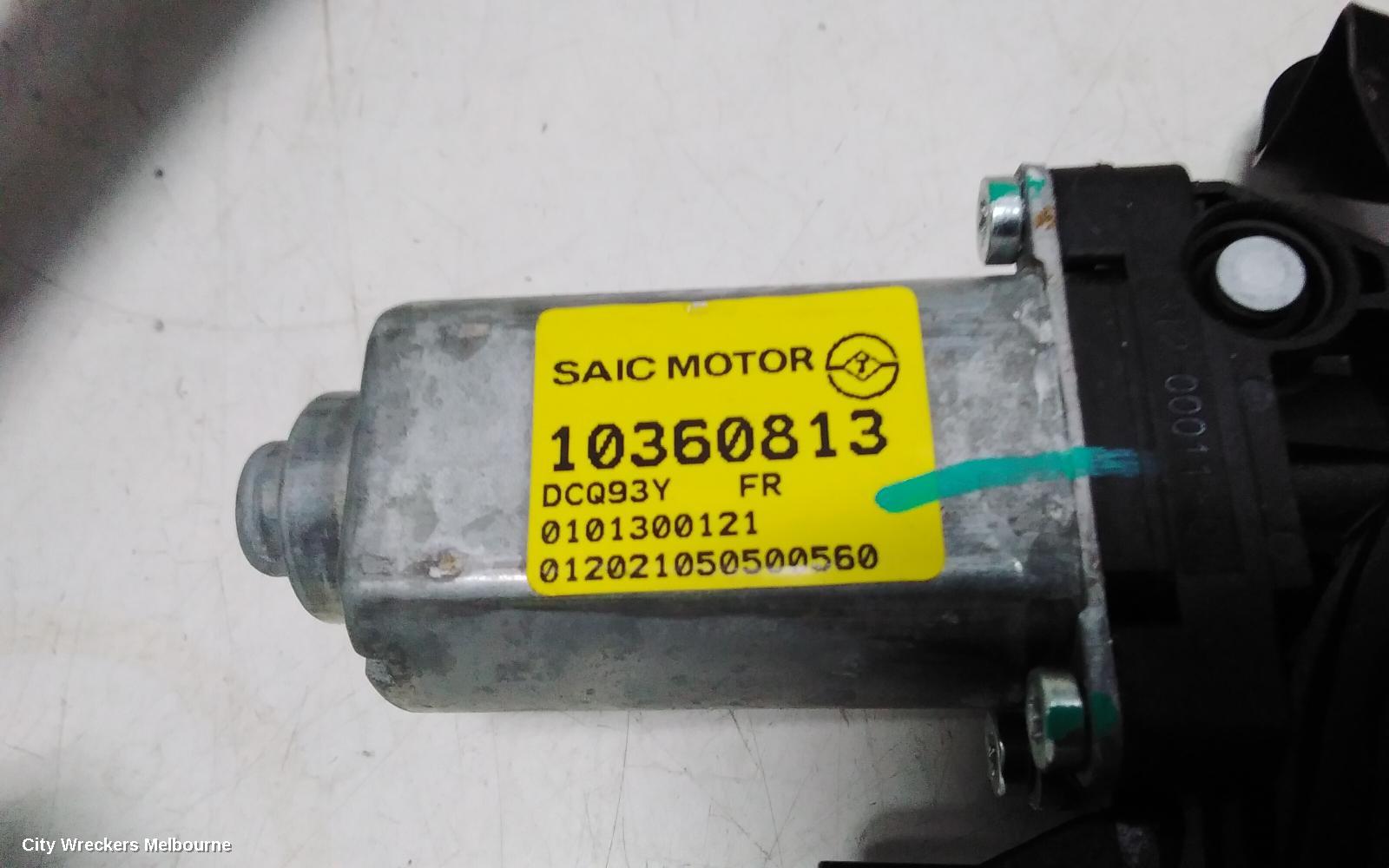 MG MG3 RIGHT FRONT WINDOW REG/MOTOR, DOOR REG ASSY (REG AND MOTOR), SZP1, 07/2016 ONWARDS