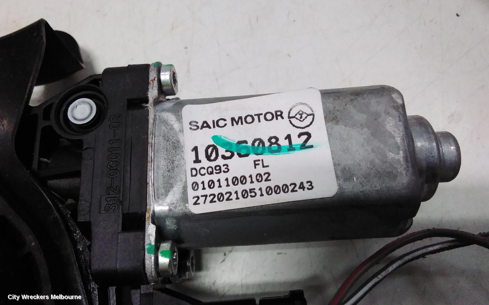 MG MG3 LEFT FRONT WINDOW REG/MOTOR, DOOR REG ASSY (REG AND MOTOR), SZP1, 07/2016 ONWARDS