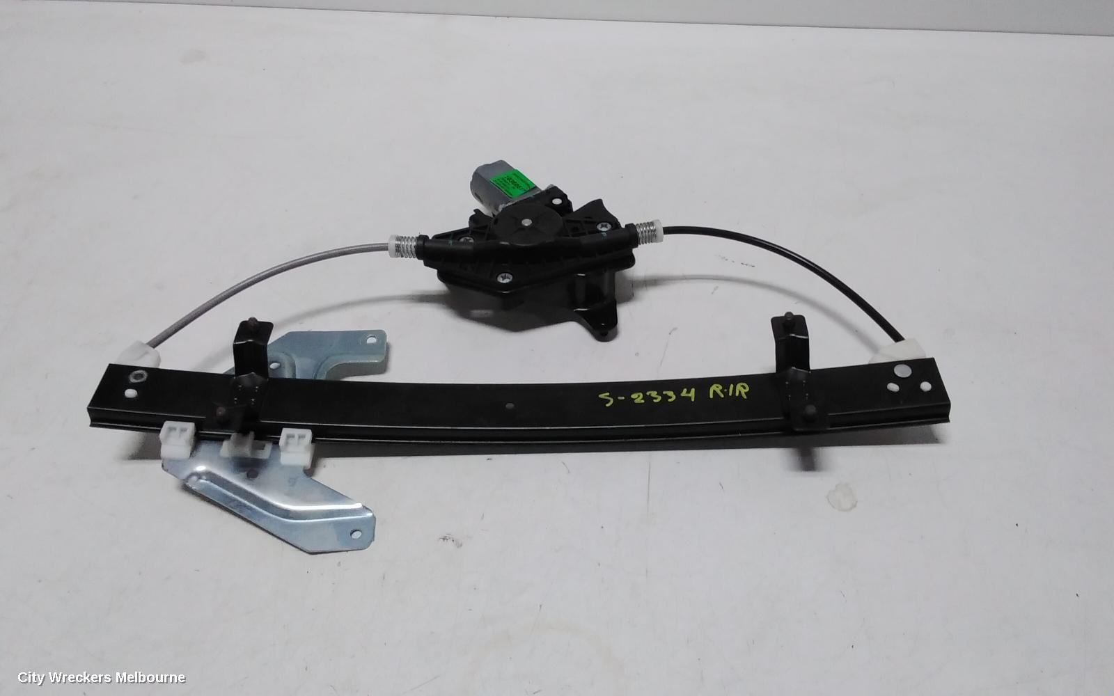 MG MG3 RIGHT REAR WND REG/MOTOR, DOOR REG ASSY (REG AND MOTOR), SZP1, 07/2016 ONWARDS