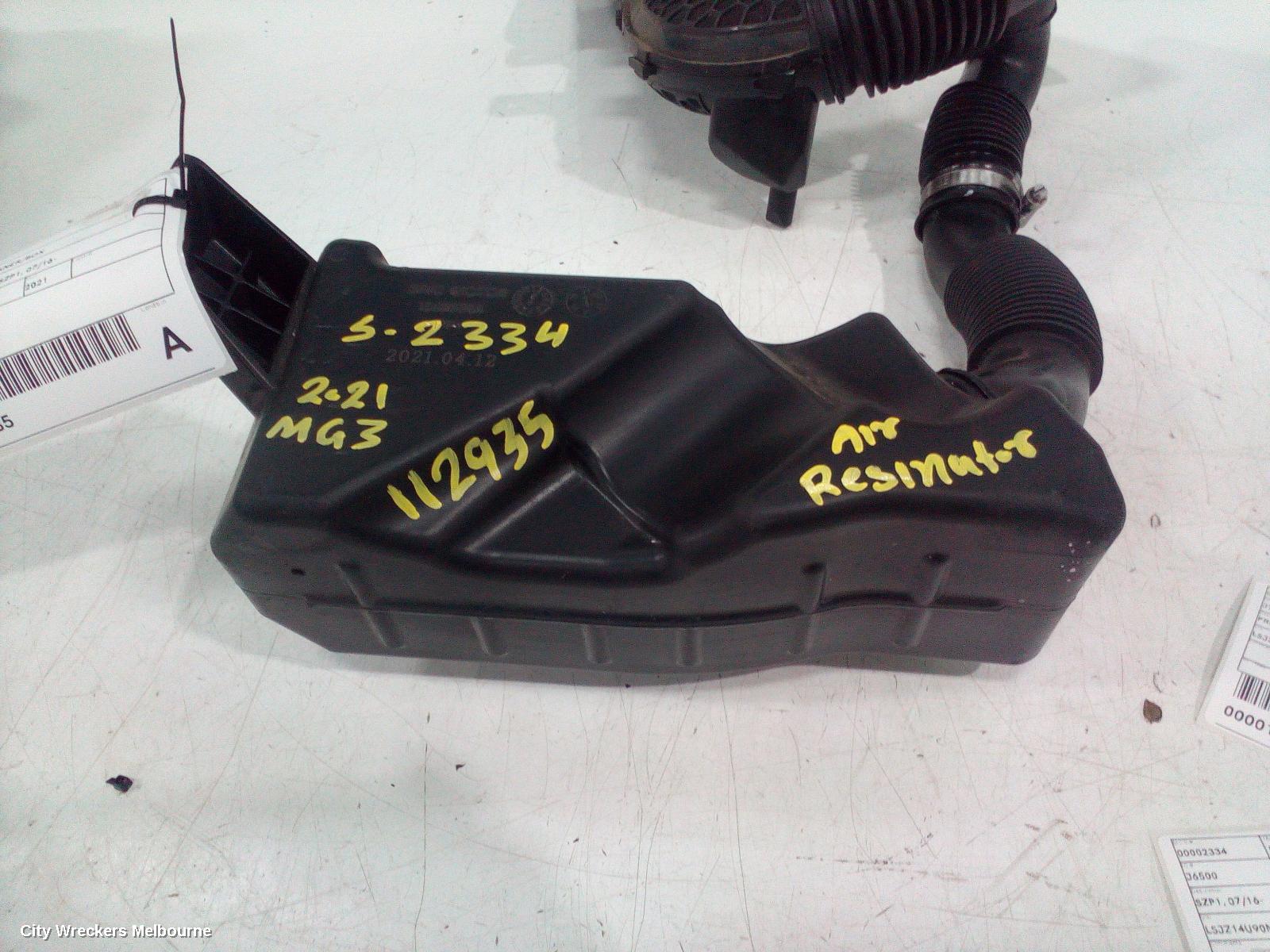 MG MG3 AIR CLEANER/BOX, AIR CLEANER, 1.5, PETROL, SZP1, 07/2016 ONWARDS