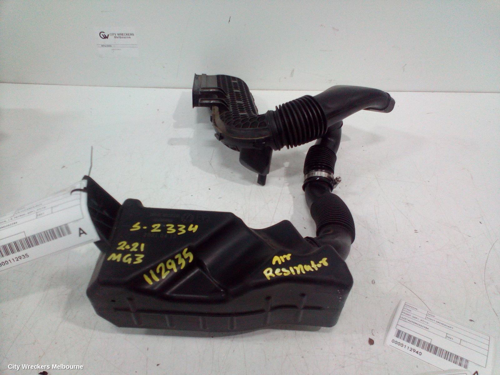 MG MG3 AIR CLEANER/BOX, AIR CLEANER, 1.5, PETROL, SZP1, 07/2016 ONWARDS