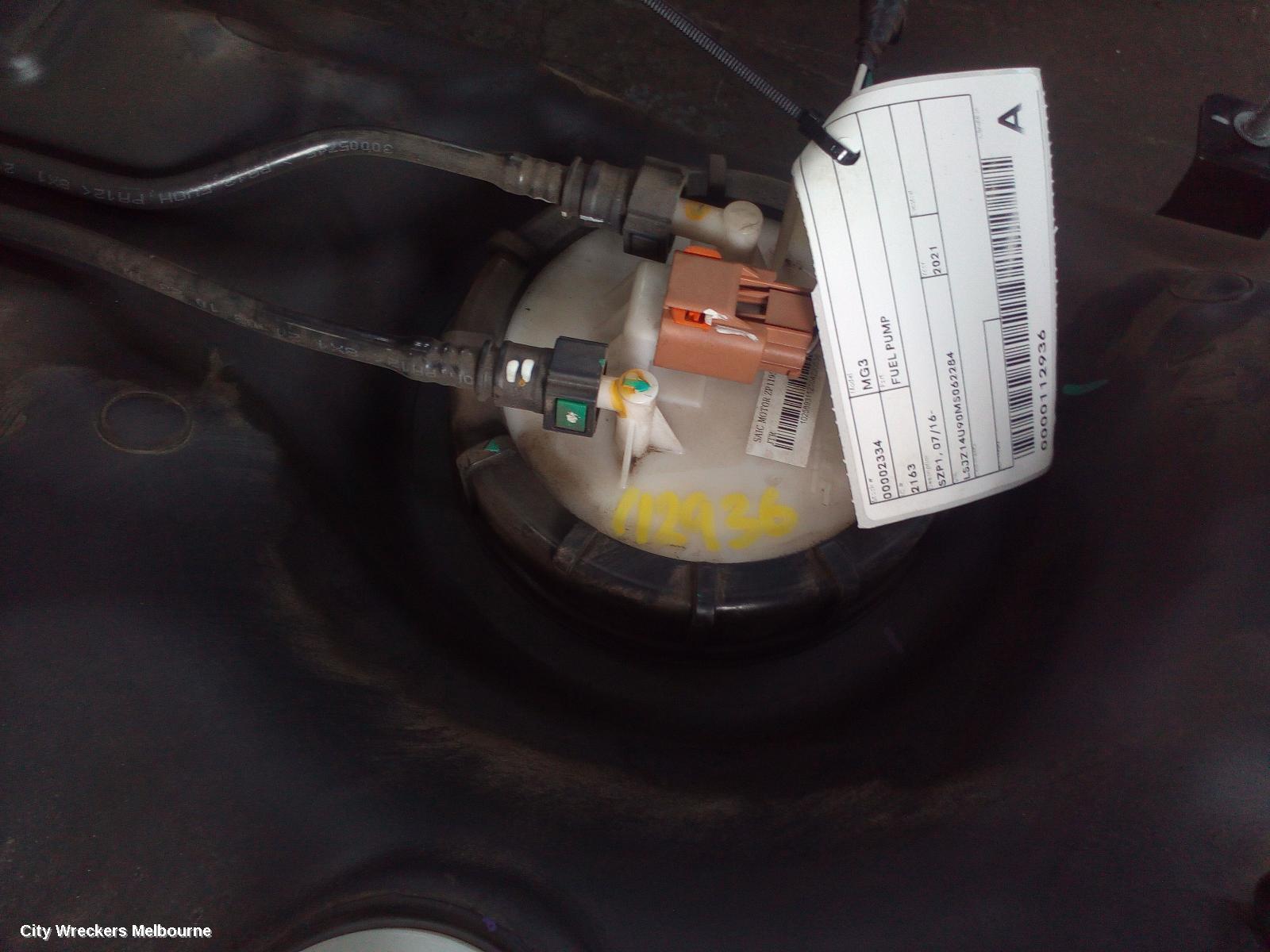 MG MG3 FUEL PUMP, SZP1, 07/2016 - 10/2024