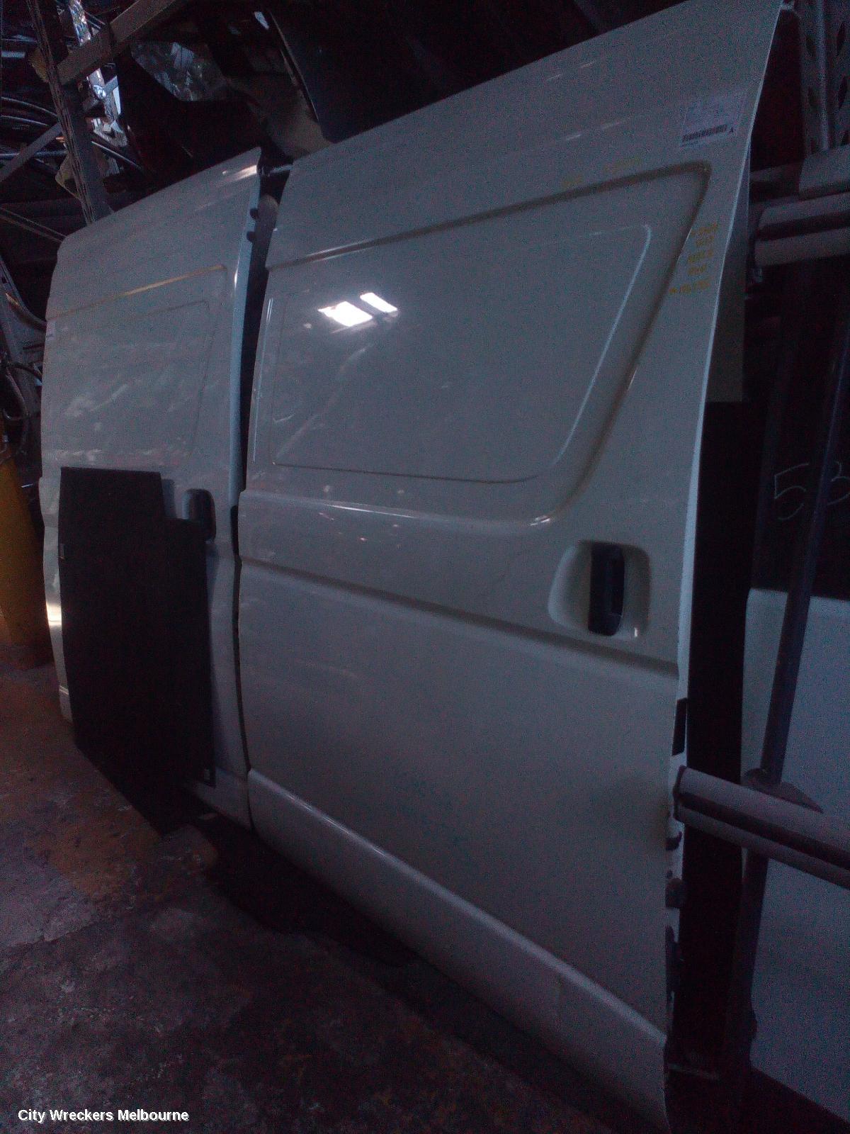 TOYOTA HIACE RIGHT REAR DOOR, TRH/KDH, SLWB, PANEL TYPE, 03/2005 - 04/2019