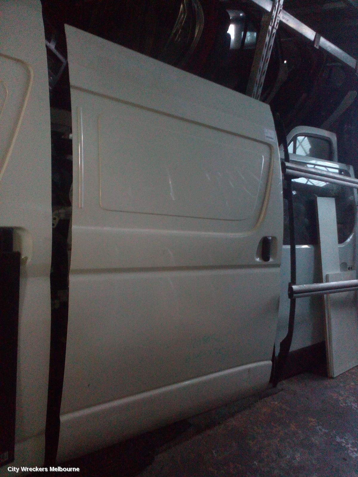 TOYOTA HIACE RIGHT REAR DOOR, TRH/KDH, SLWB, PANEL TYPE, 03/2005 - 04/2019