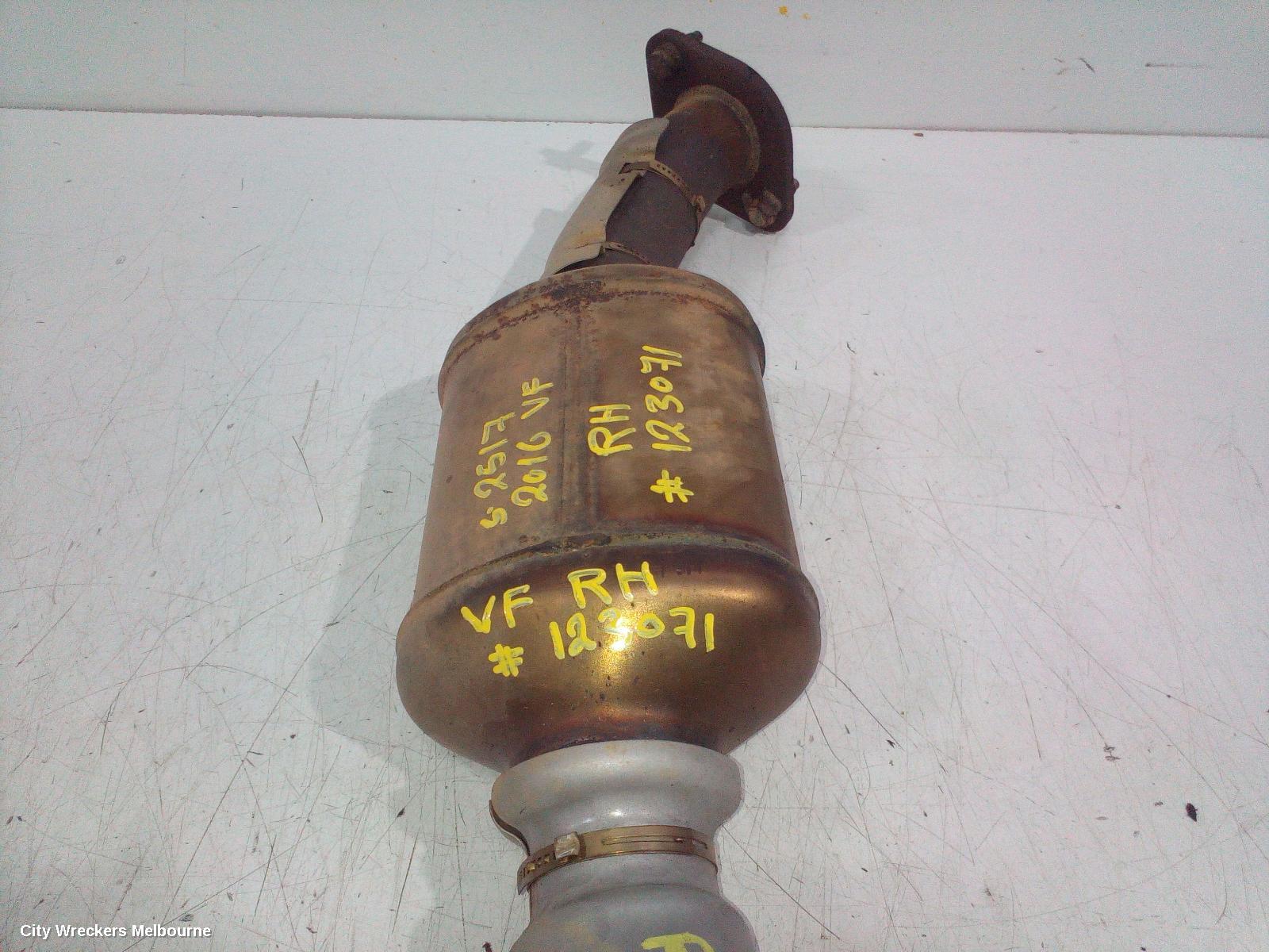 HOLDEN COMMODORE CATALYTIC CONVERTER, MANIFOLD-CAT TYPE, 3.6, LFX, RH SIDE, VF, 05/2013 - 12/2017