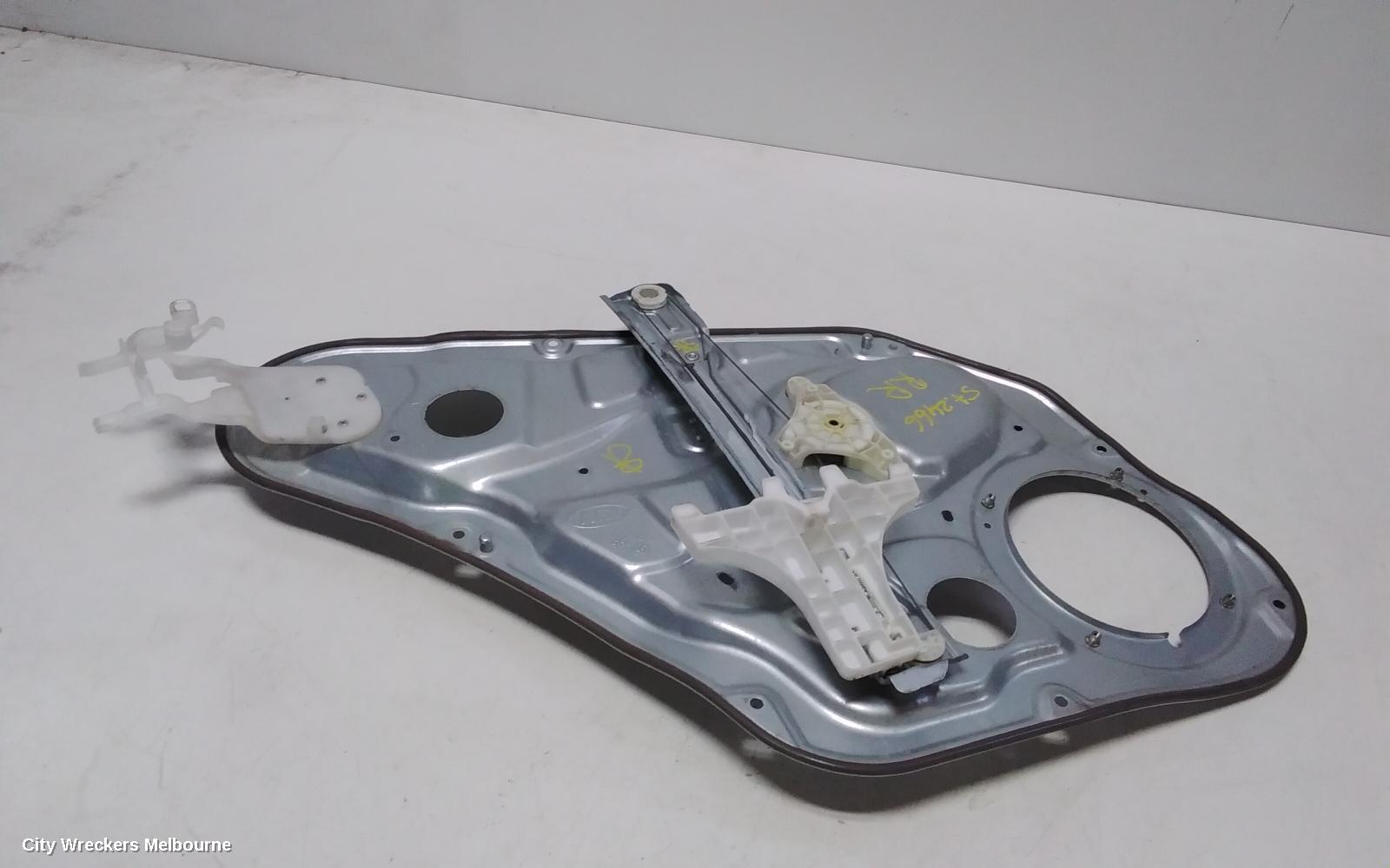 KIA SORENTO RIGHT REAR WND REG/MOTOR, REGULATOR (NO MOTOR), XM, 10/2009 - 12/2014