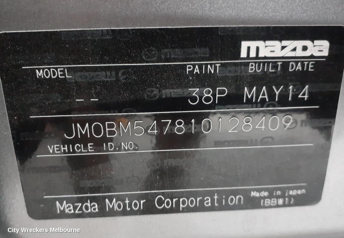MAZDA 3 LEFT HEADLAMP, BM, NEO/MAXX/TOURING/SP25, HALOGEN TYPE, 11/2013 - 05/2016