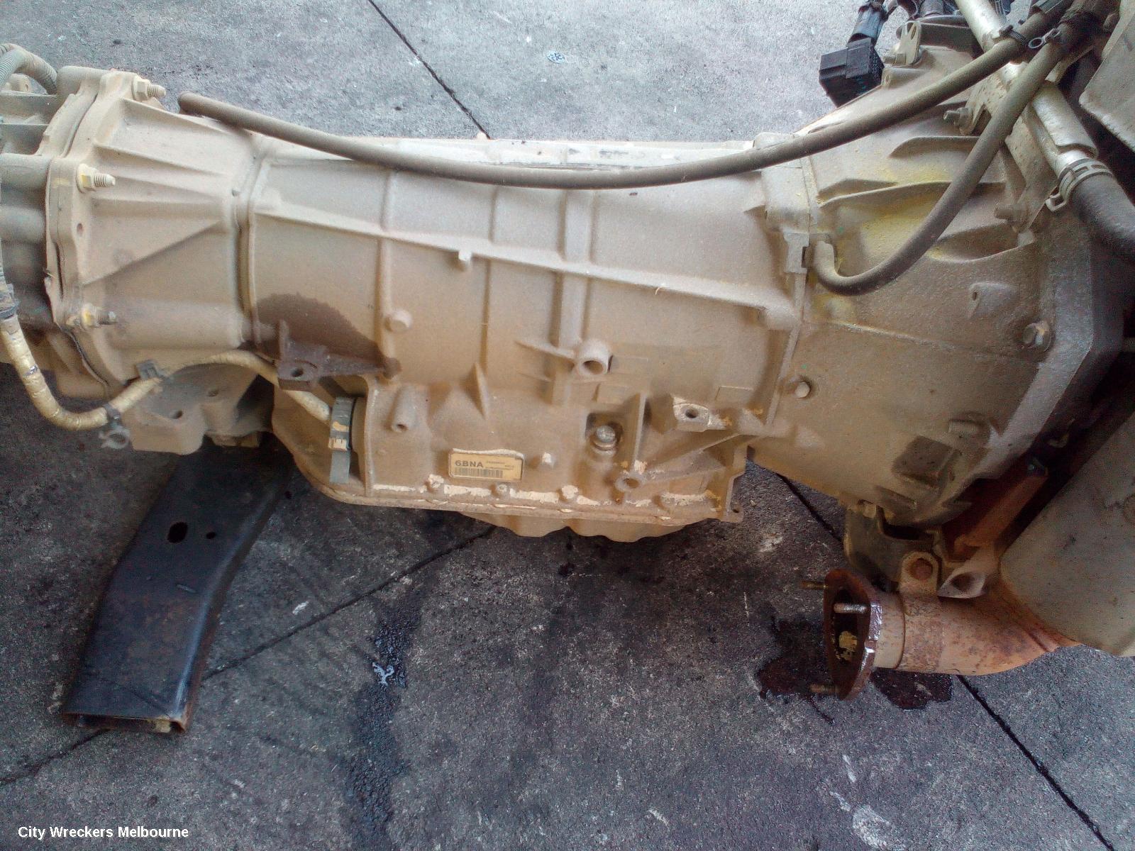 HOLDEN COLORADO TRANS/GEARBOX, AUTO, 4WD, DIESEL, 2.8, APR, TURBO, 6 SPEED, W/ TRANSFER CASE, RG/RG 7, 01/2012 - 06/2016