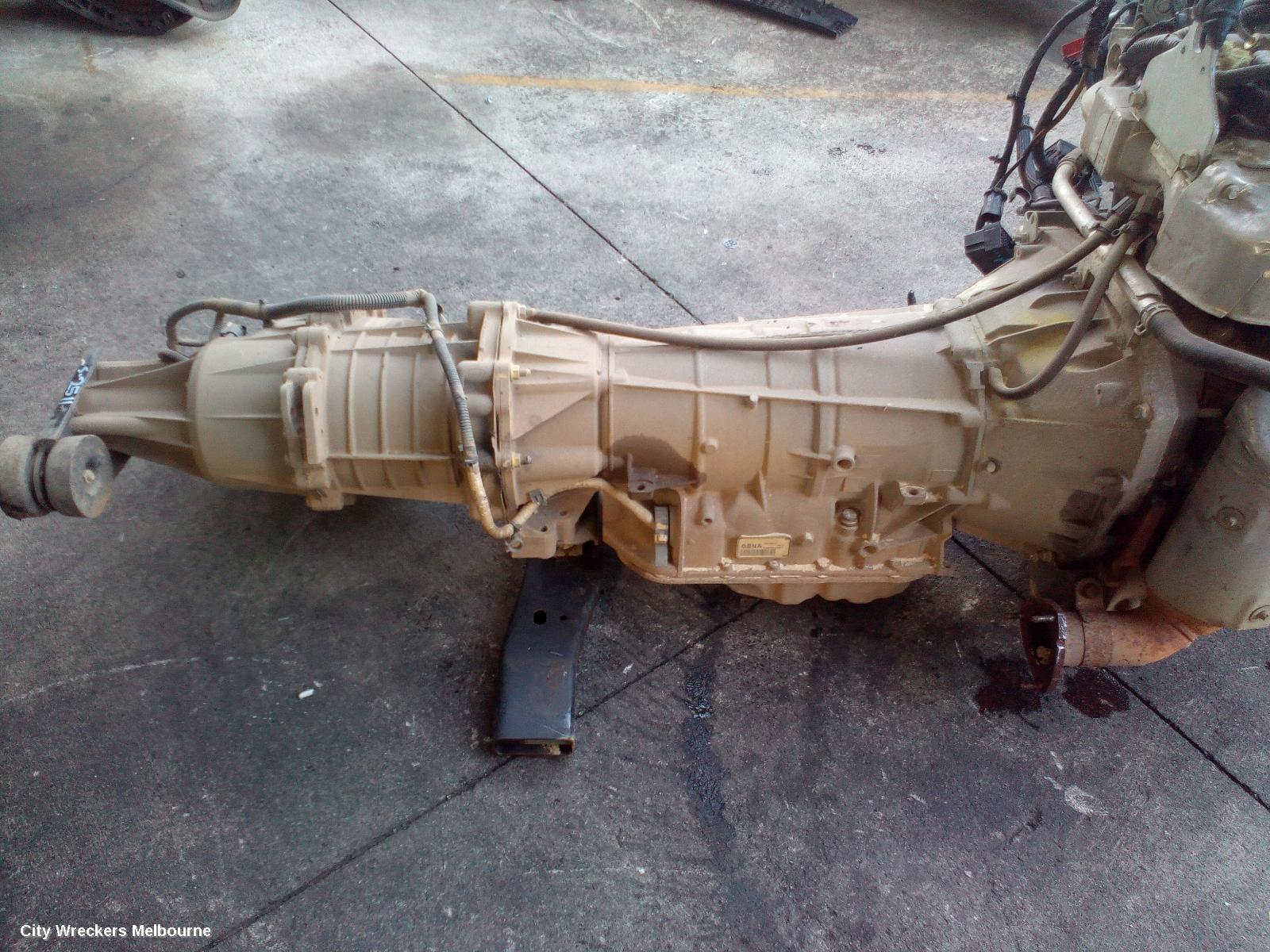 HOLDEN COLORADO TRANS/GEARBOX, AUTO, 4WD, DIESEL, 2.8, APR, TURBO, 6 SPEED, W/ TRANSFER CASE, RG/RG 7, 01/2012 - 06/2016