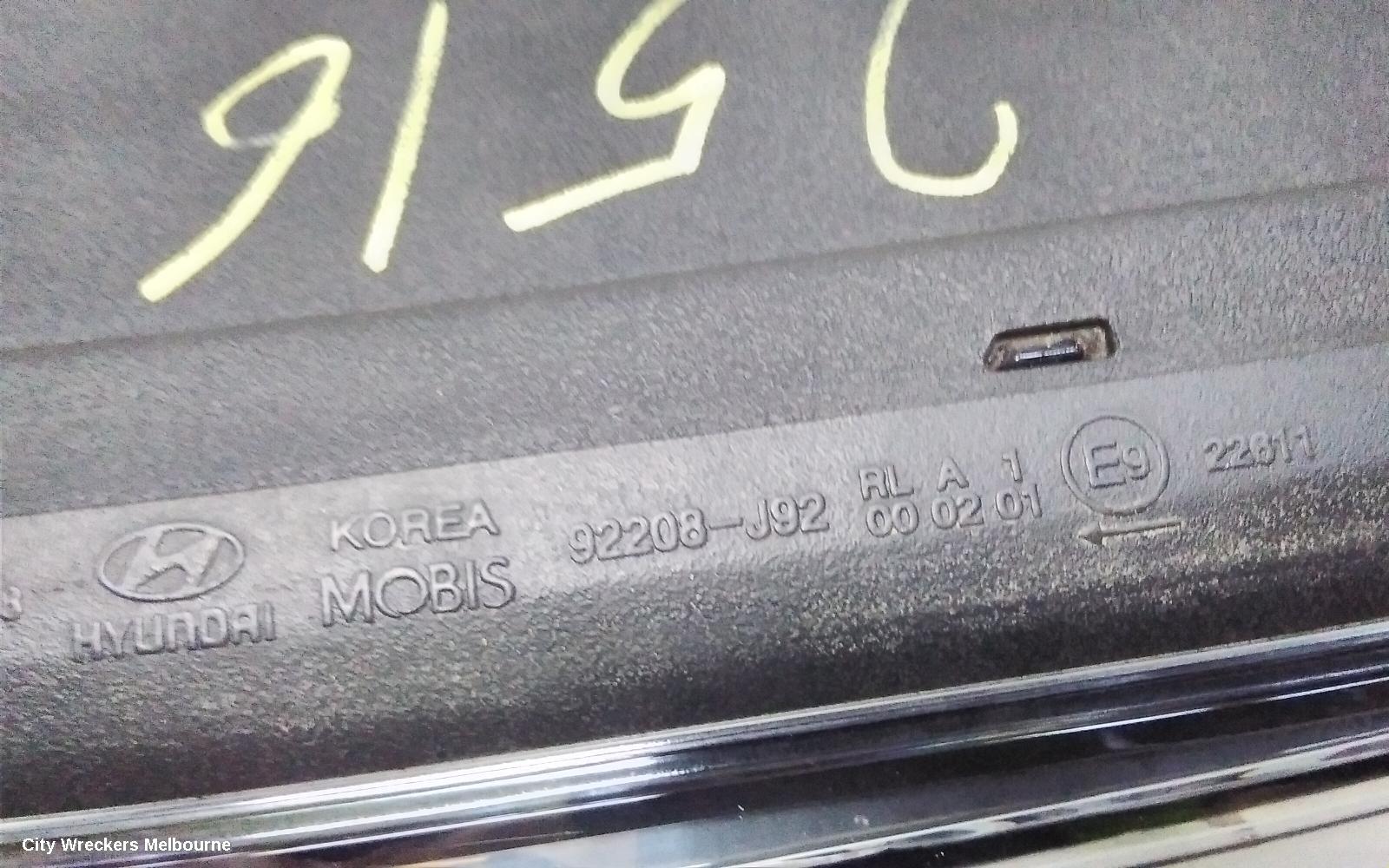 HYUNDAI KONA RIGHT INDICATOR/FOG/SIDE, DAYTIME RUNNING LAMP, OS, 09/2017 - 10/2020