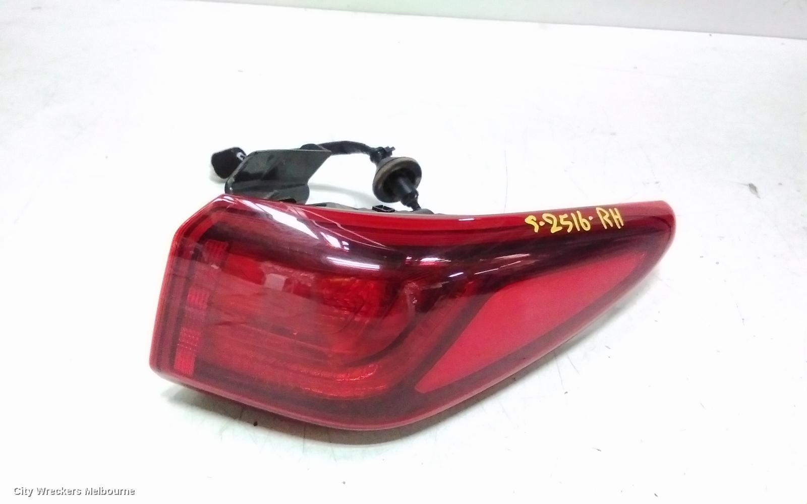 HYUNDAI KONA RIGHT TAILLIGHT, OS, IN BODY, NON LED TYPE, 09/2017 - 10/2020