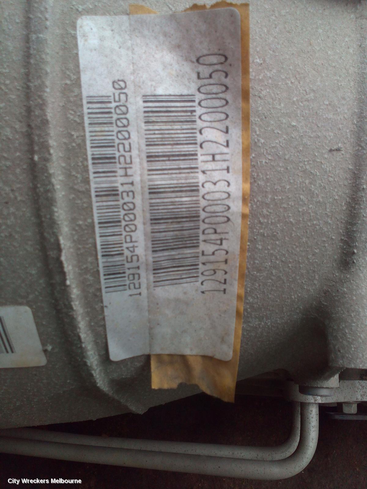 LDV G10 TRANS/GEARBOX, AUTO, PETROL, 2.0, TURBO, SV7A/SV7C, WAGON/VAN, 04/2015 - 05/2021