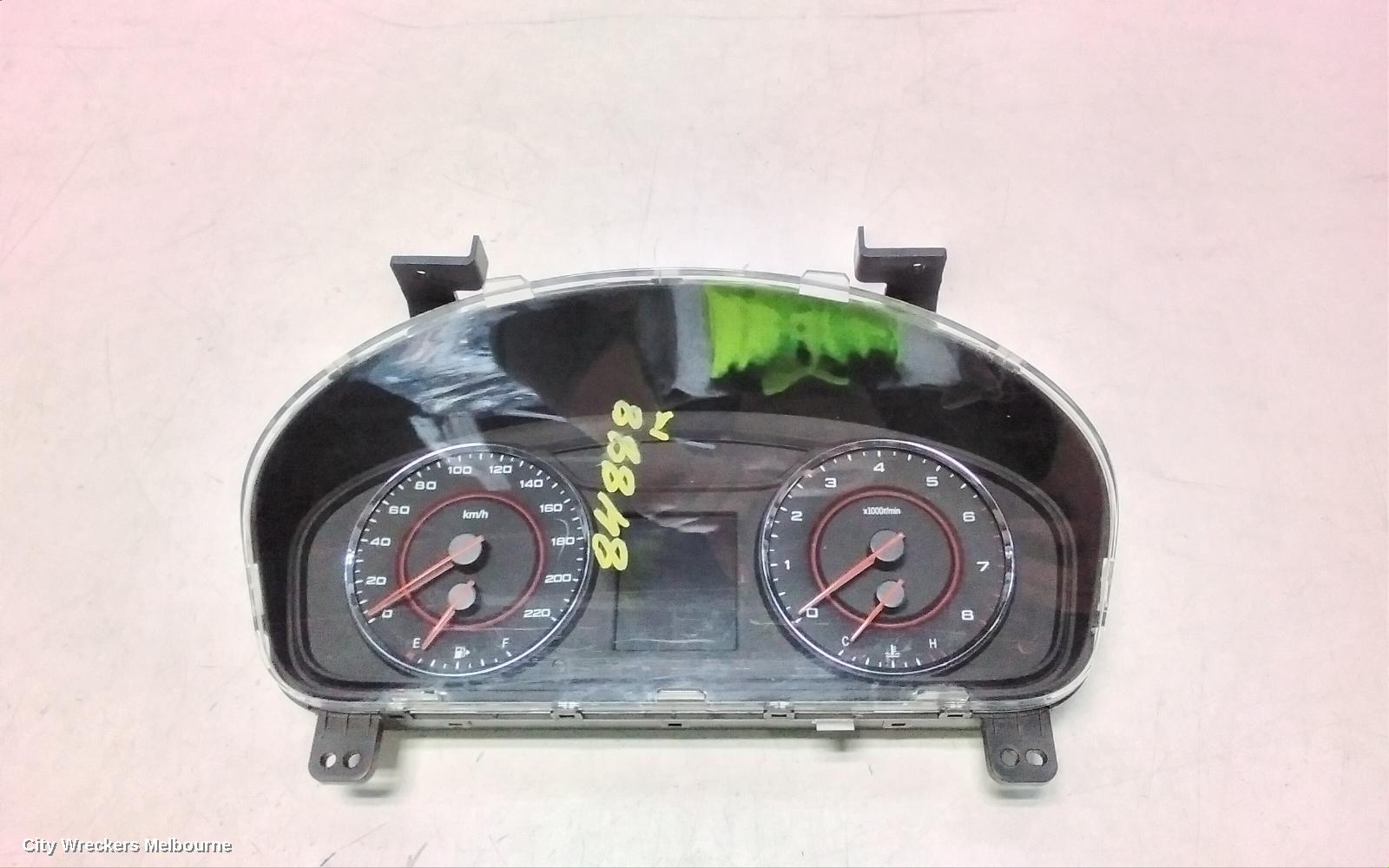 LDV G10 INSTRUMENT CLUSTER, PETROL, AUTO T/M, SV7A/SV7C, WAGON/VAN, 04/2015 - 06/2021