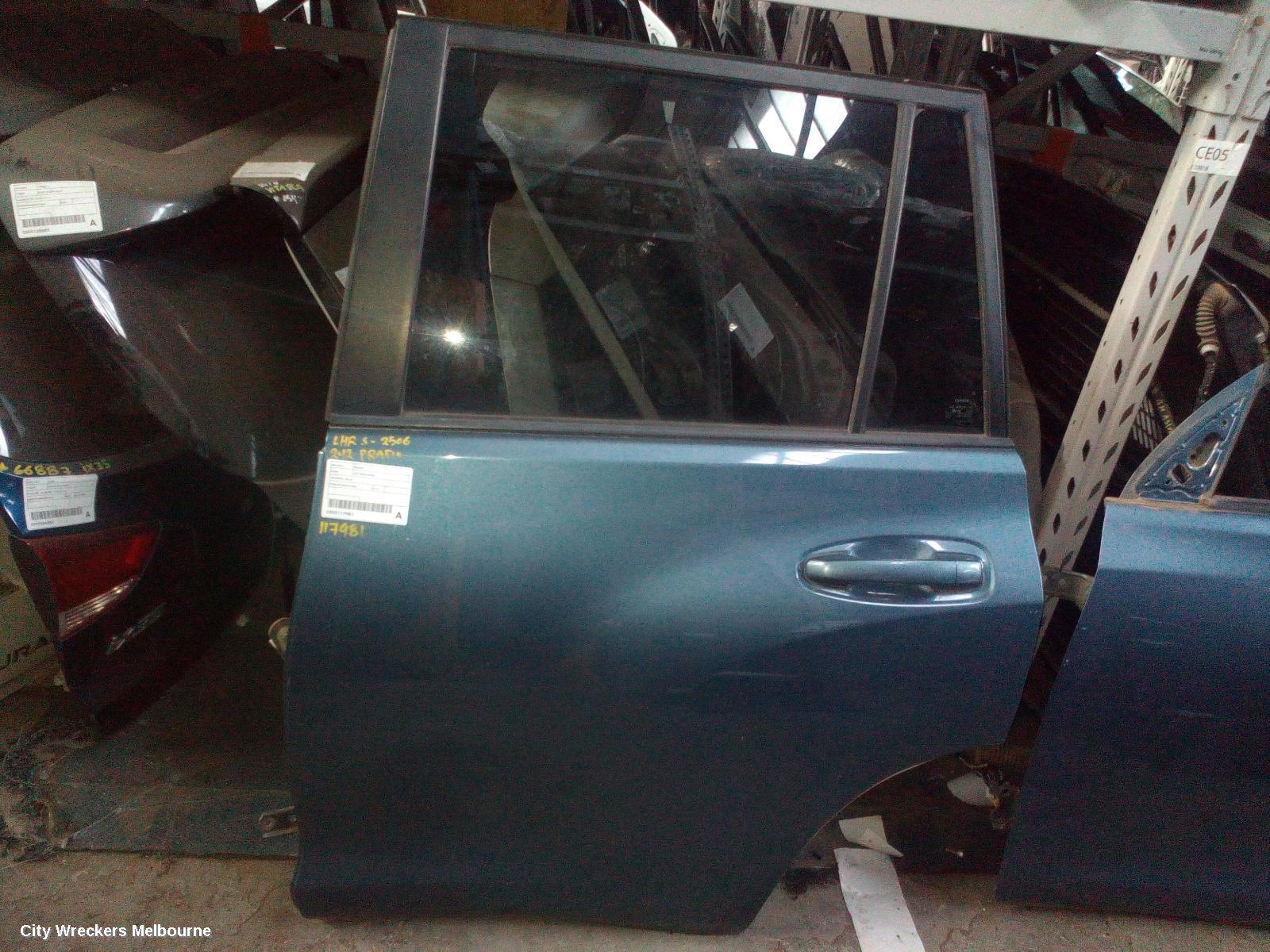 TOYOTA PRADO LEFT REAR DOOR/SLIDING, 150 SERIES, 08/2009 ONWARDS
