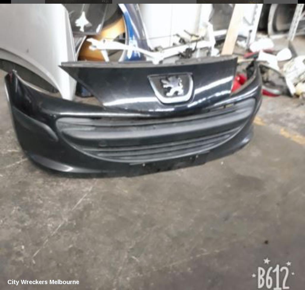 PEUGEOT 207 FRONT BUMPER, A7, XR, NON H/LAMP WASHER TYPE, 03/2007 - 12/2012