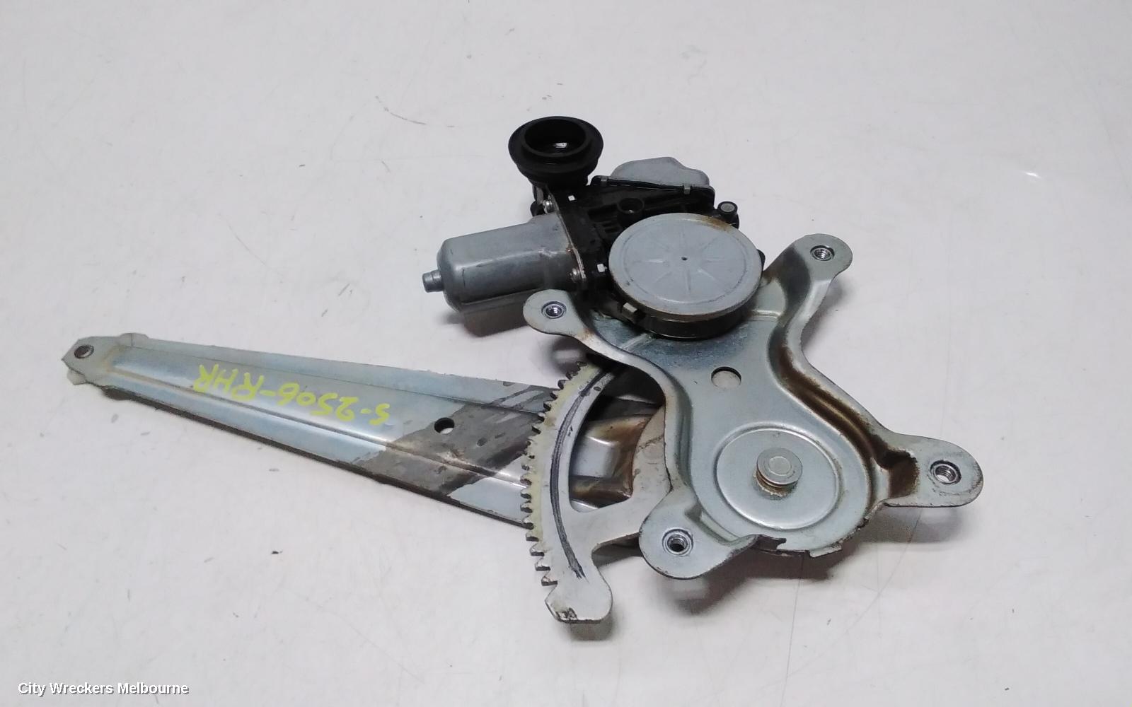 TOYOTA PRADO RIGHT REAR WND REG/MOTOR, DOOR REG ASSY (REG AND MOTOR), 150 SERIES, 08/2009 - 07/2013