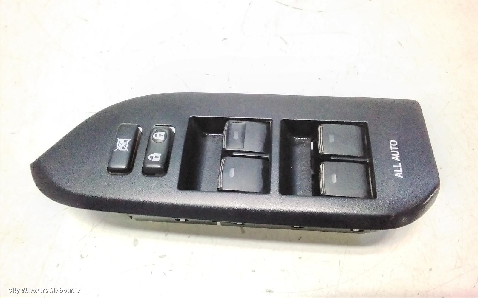 TOYOTA PRADO PWR DR WIND SWITCH, RH FRONT (MASTER SWITCH), 5DR TYPE, 150 SERIES, 08/2009 - 11/2023